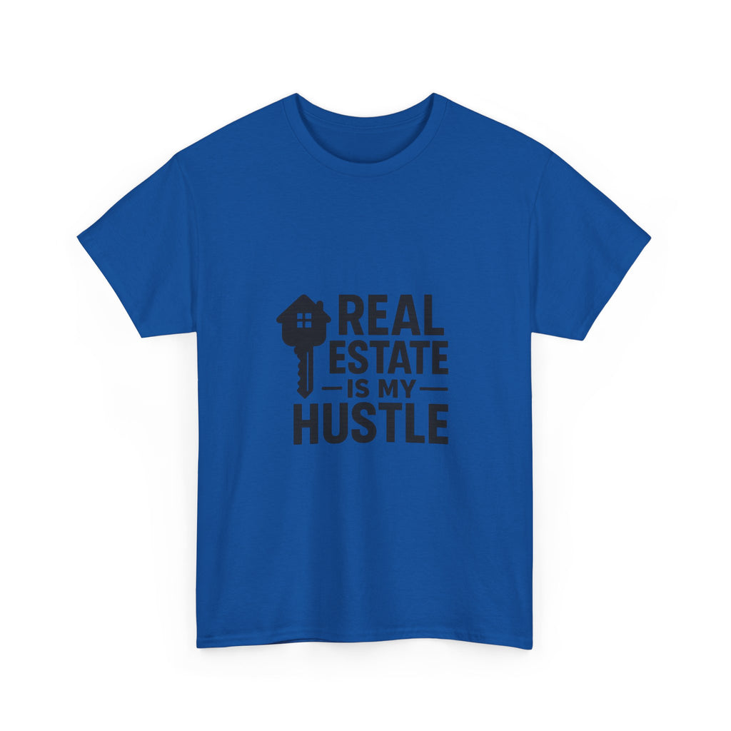 Real Estate Is My Hustle Agent T-Shirt | Unique Gift | Graphic Tee