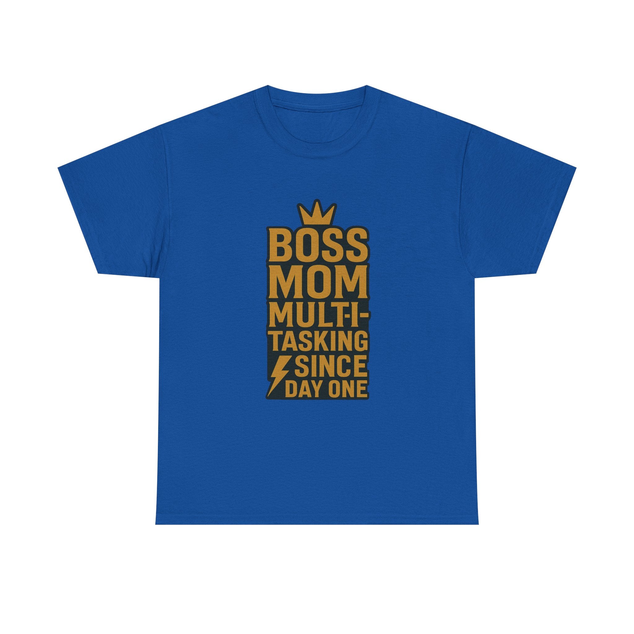 Boss Mom Multitasking Since Day One T-Shirt | Gift for Mom | Graphic Tee