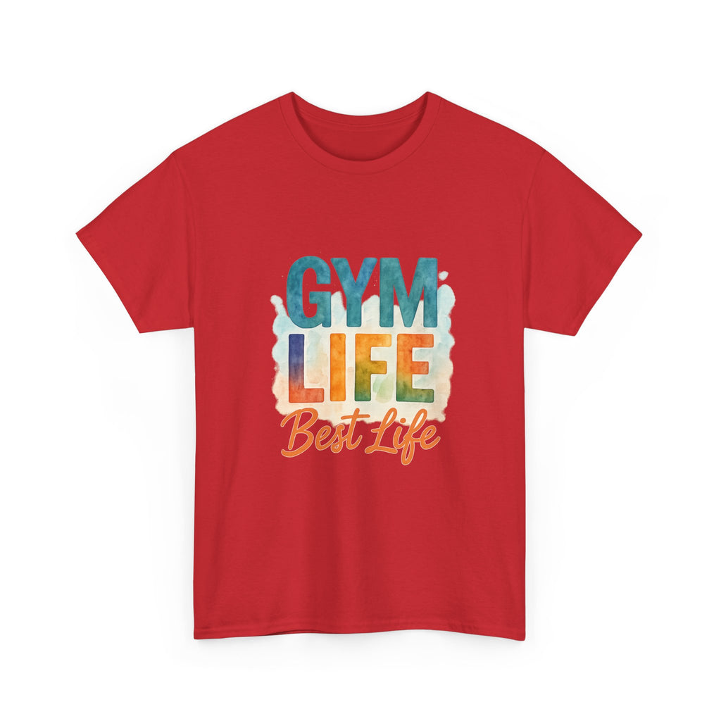Living My Best Gym Life T-Shirt | Fitness Gift | Graphic Tee
