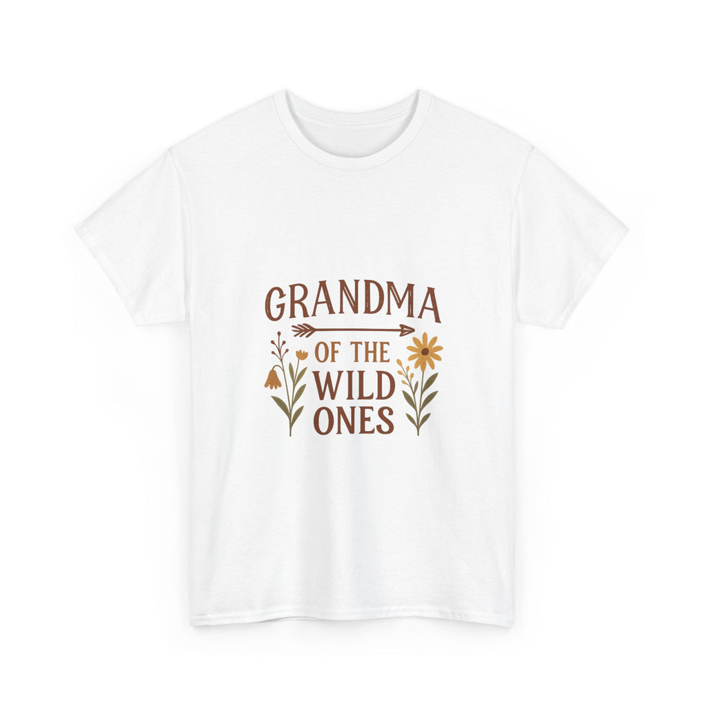 Grandma Of The Wild Ones Grandmother T-Shirt | Gift for Grandma | Graphic Tee