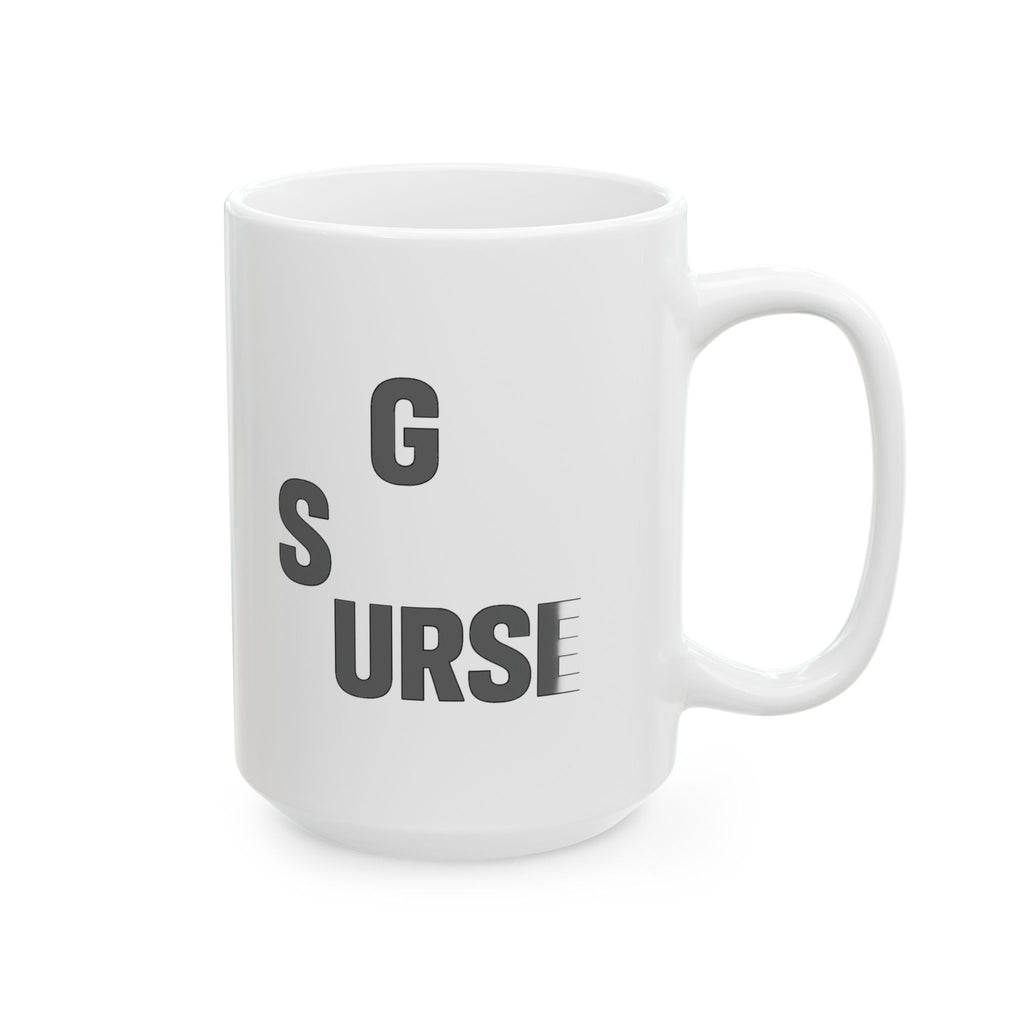 Night Shift Nurse Coffee Before Charting Coffee Mug | Funny Nurse Humor | Ceramic Mug