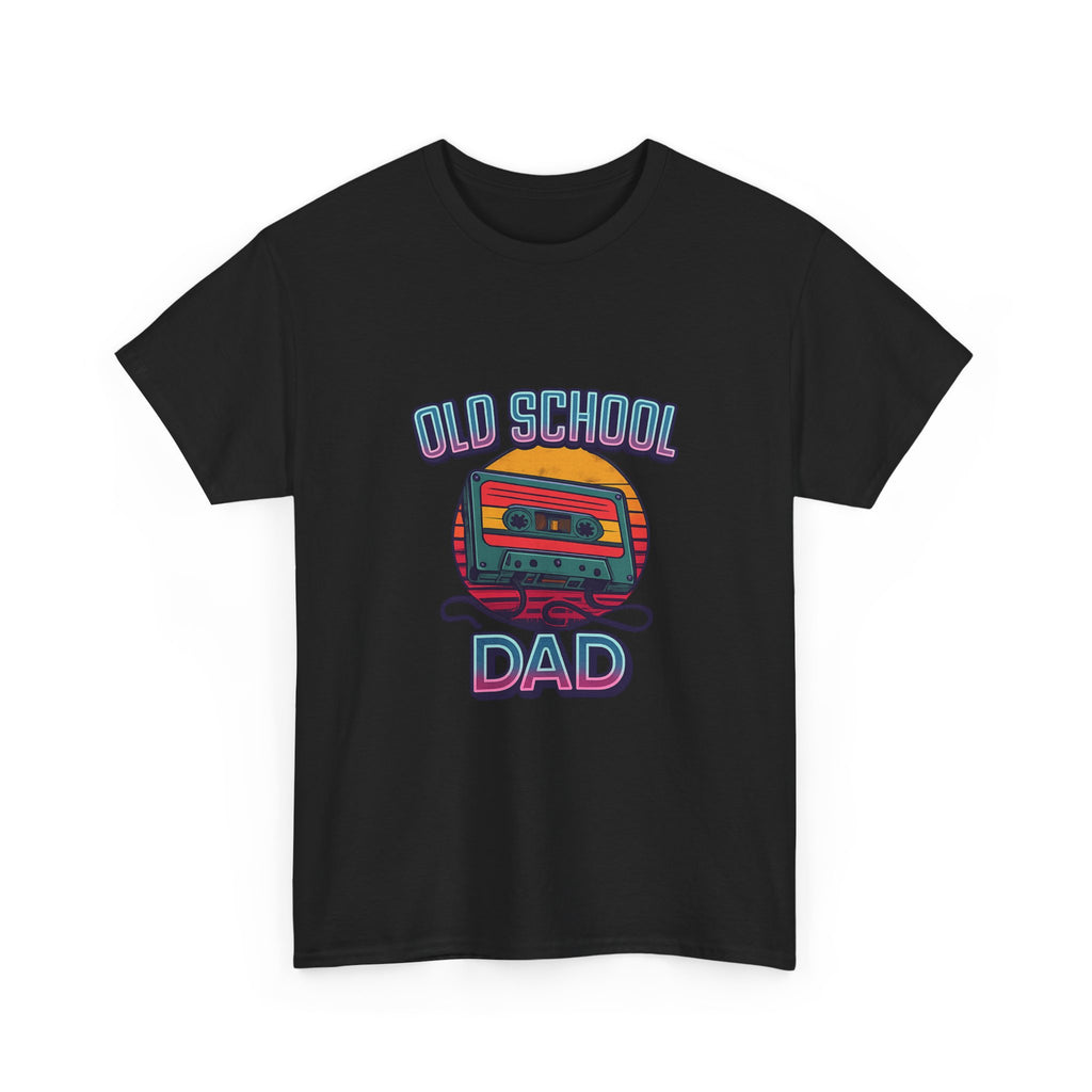 Old School Dad Cassette Tape Retro T-Shirt | Gift for Dad | Graphic Tee