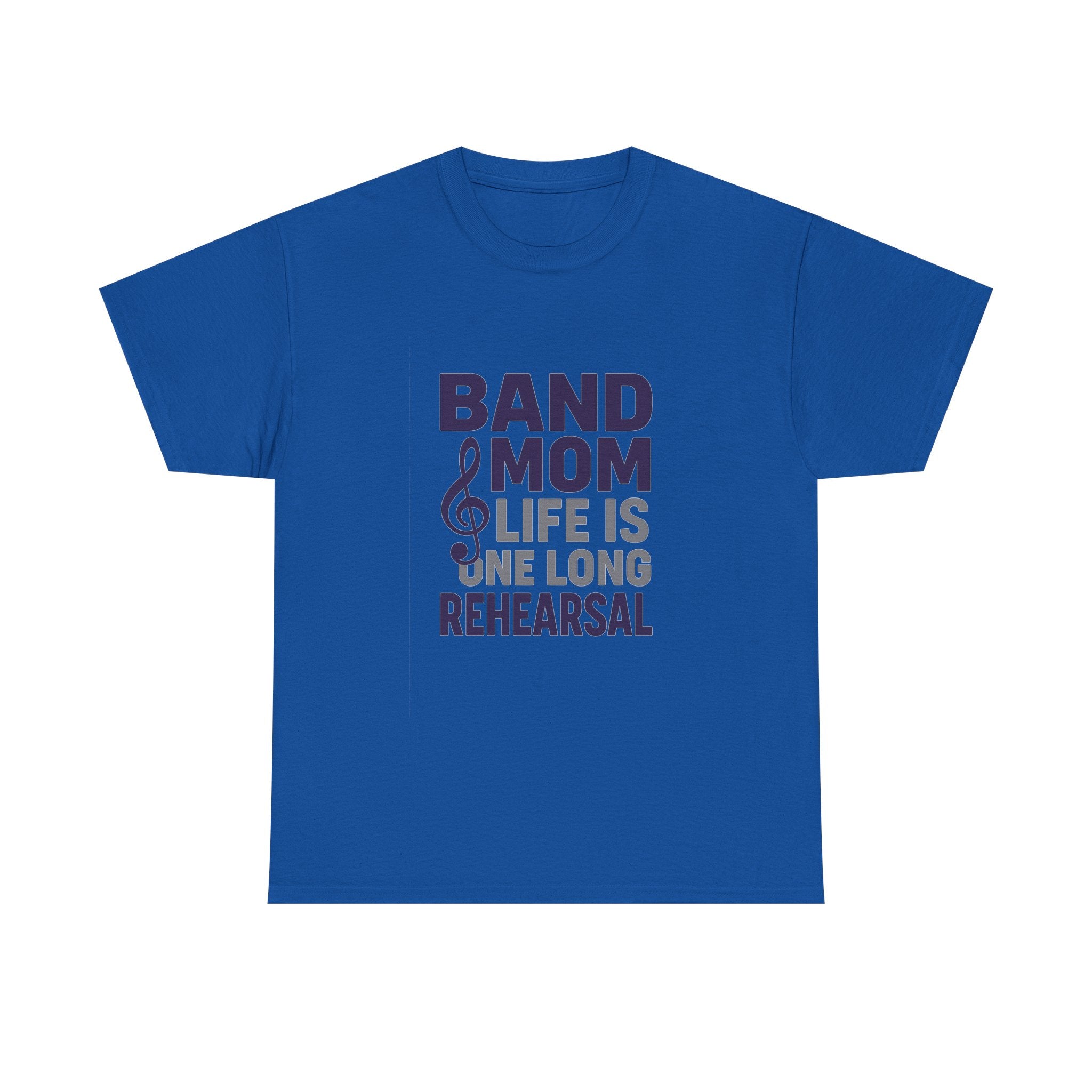 Band Mom Life Is One Long Rehearsal T-Shirt | Gift for Mom | Graphic Tee
