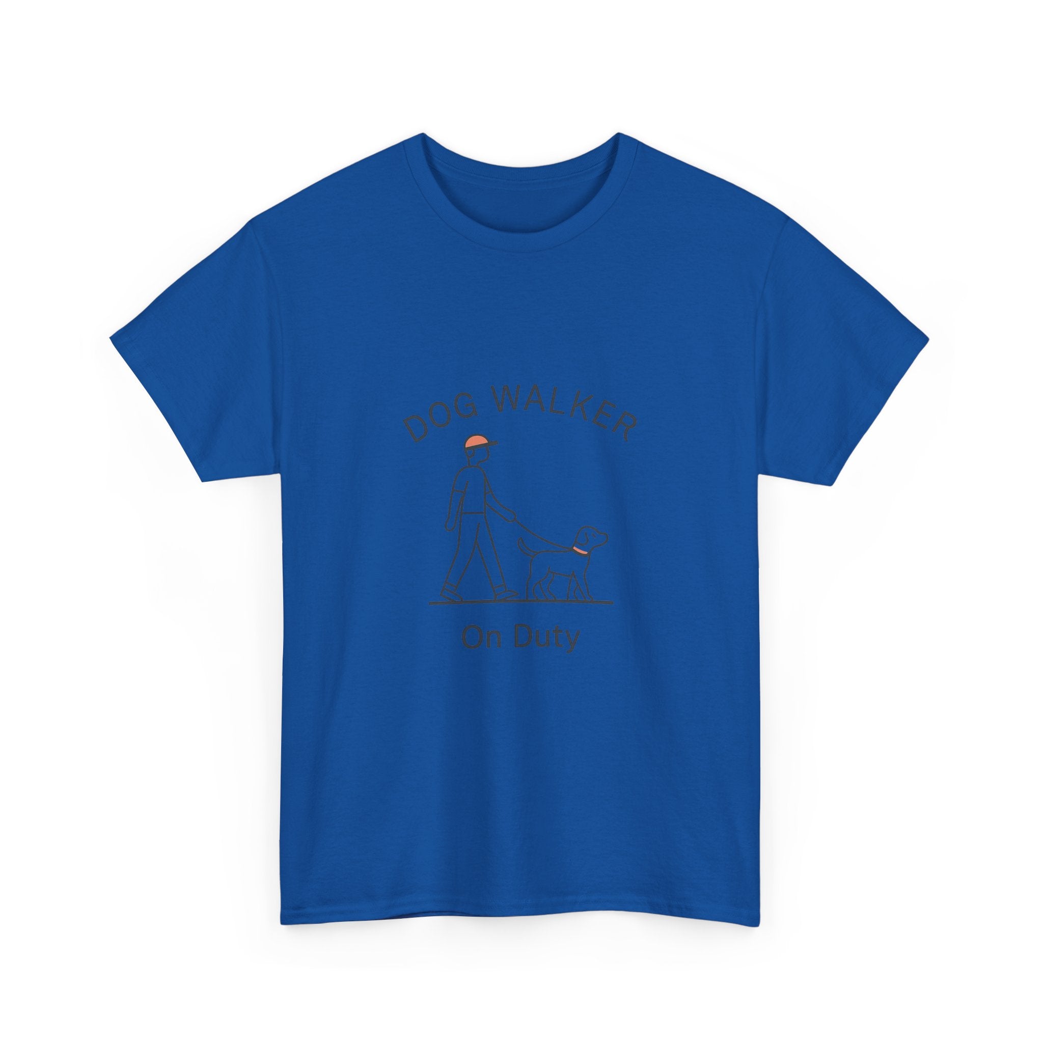 My Dog Walks Me T-Shirt | Funny Dog Owner Humor | Graphic Tee