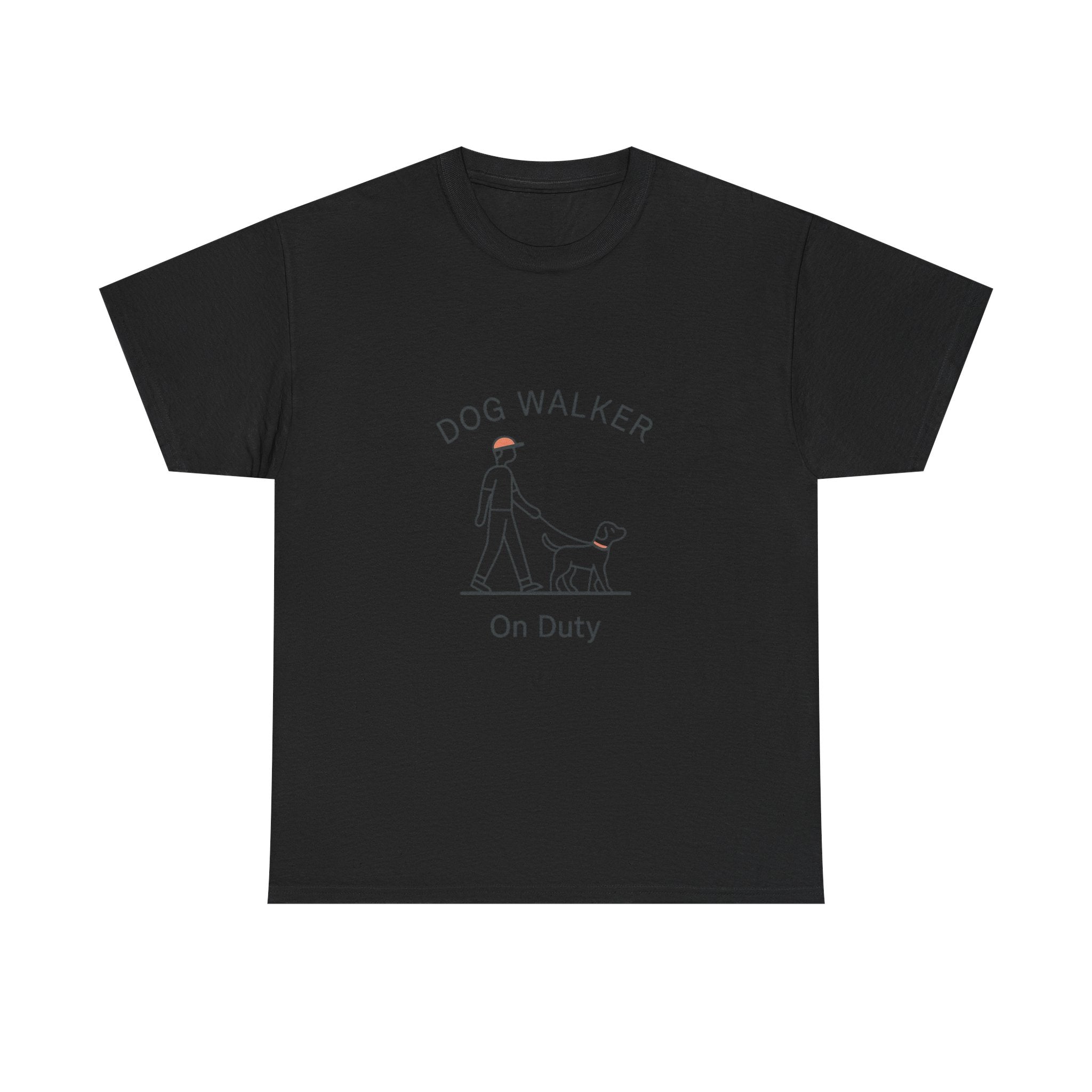 My Dog Walks Me T-Shirt | Funny Dog Owner Humor | Graphic Tee