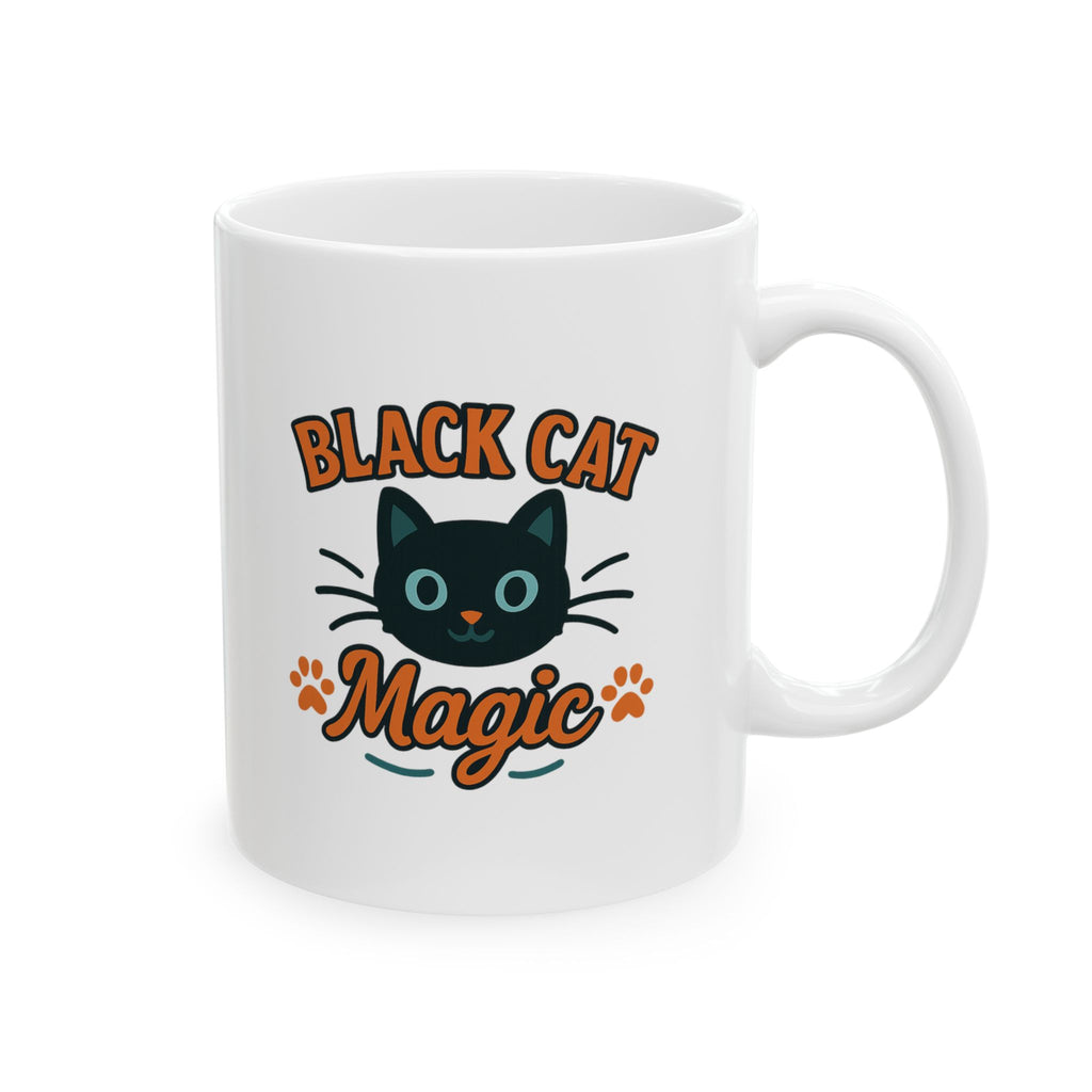 Black Cat Owner Blessed And Obsessed Coffee Mug | Funny Cat Gift | Ceramic Mug