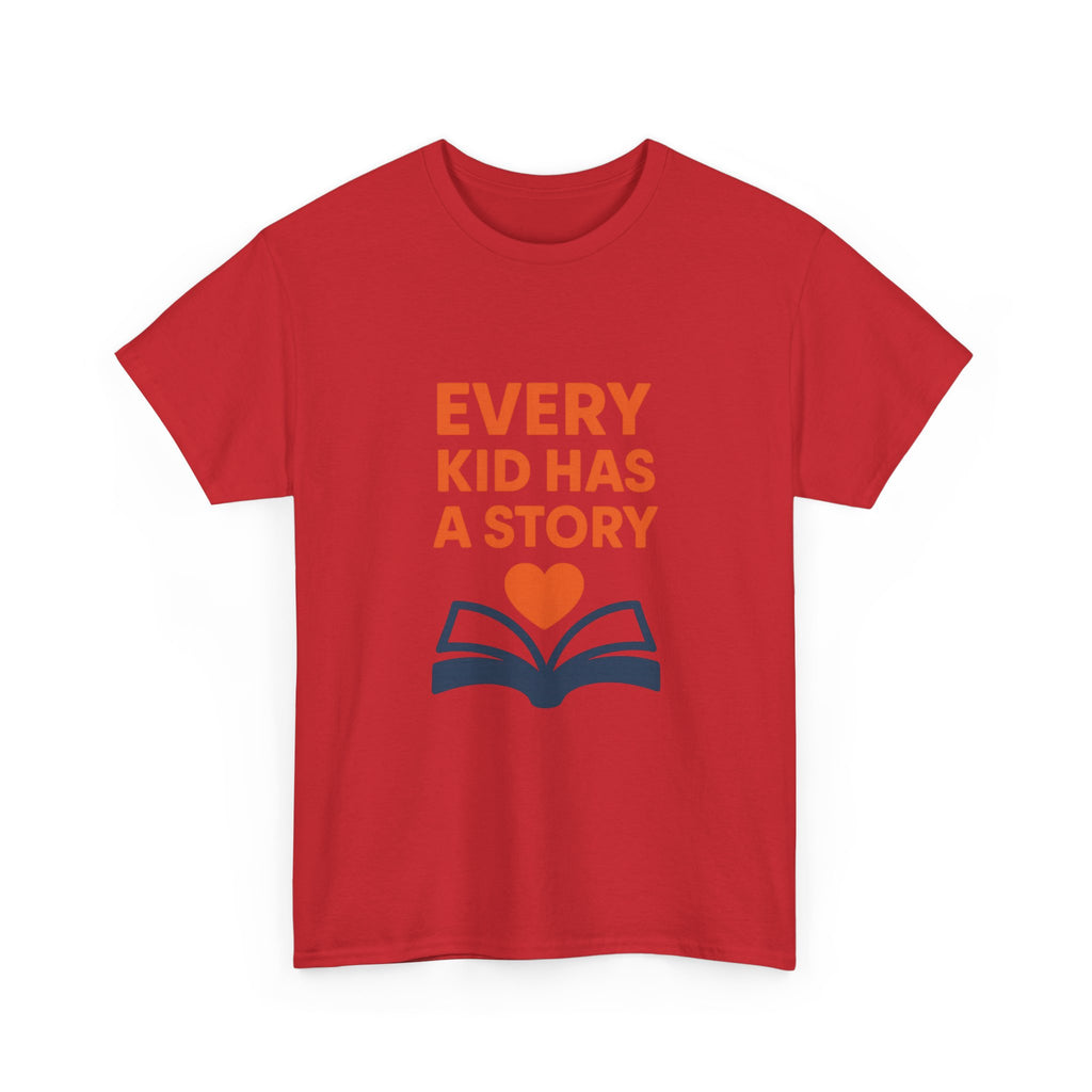 Special Education Teacher Every Kid Has A Story T-Shirt | Cat Lover Gift | Graphic Tee