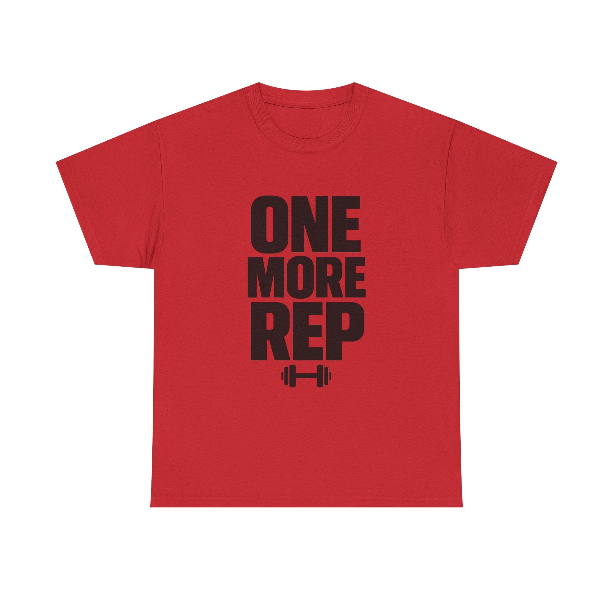 One More Rep Gym Motivation T-Shirt | Unique Gift | Graphic Tee