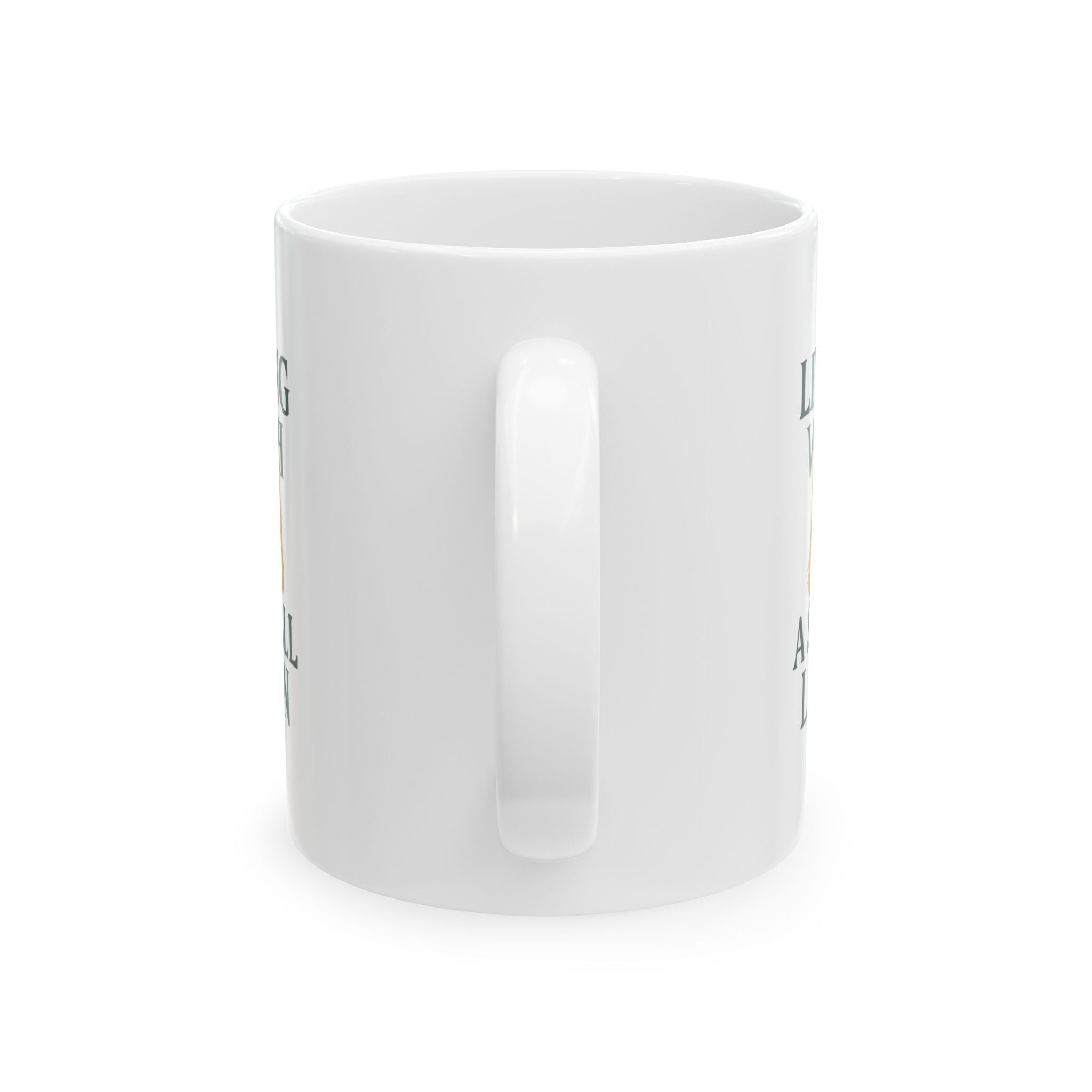 Maine Coon Mom Living With A Small Lion Coffee Mug | Gift for Mom | Ceramic Mug