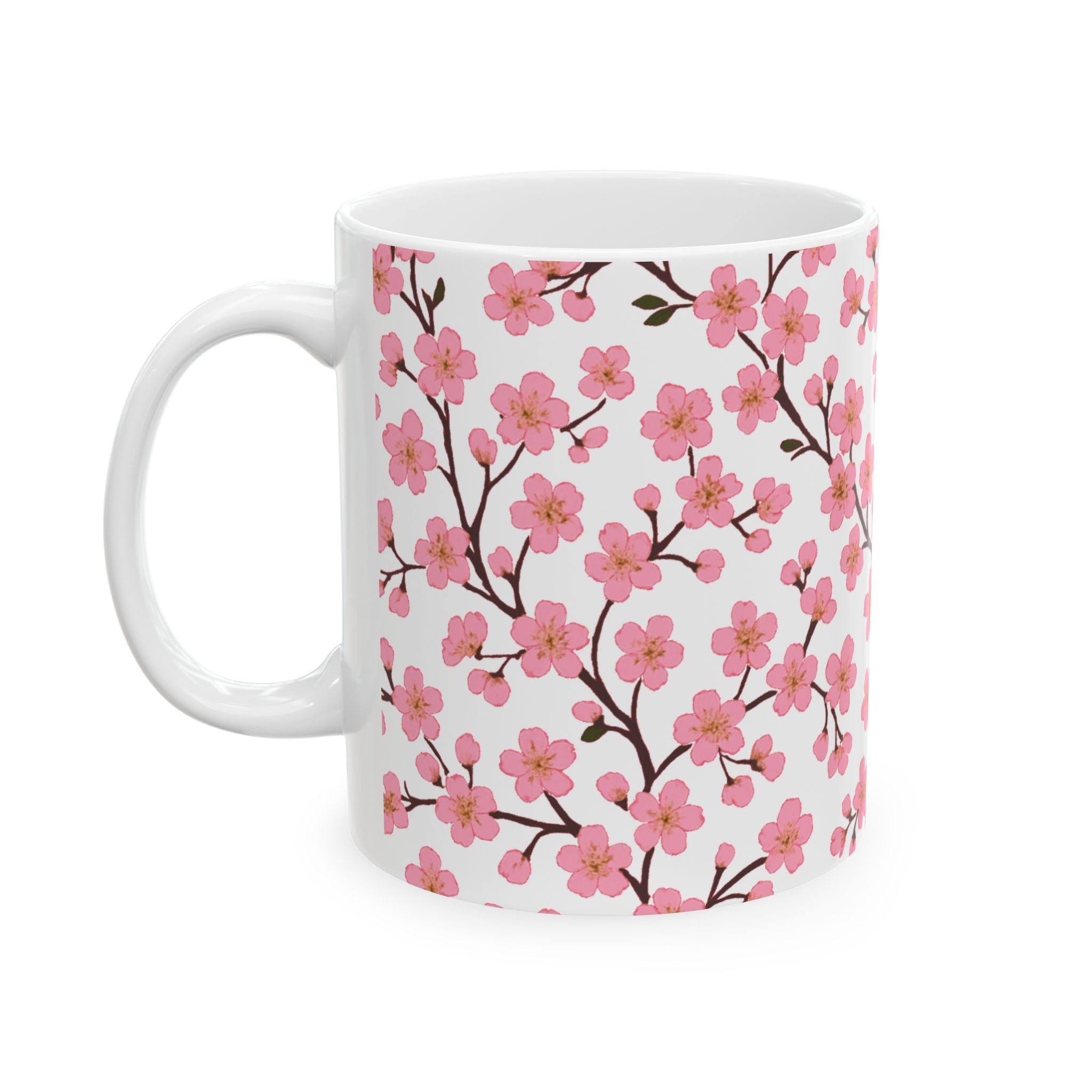 Cherry Blossom Branch Coffee Mug | Unique Gift | Ceramic Mug