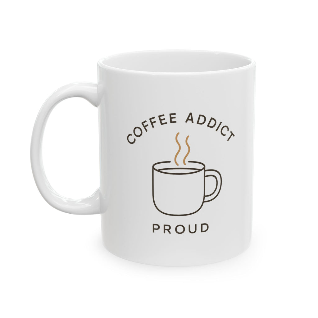 Coffee Addict First Step Admitting It Done Coffee Mug | Funny Coffee Gift | Ceramic Mug
