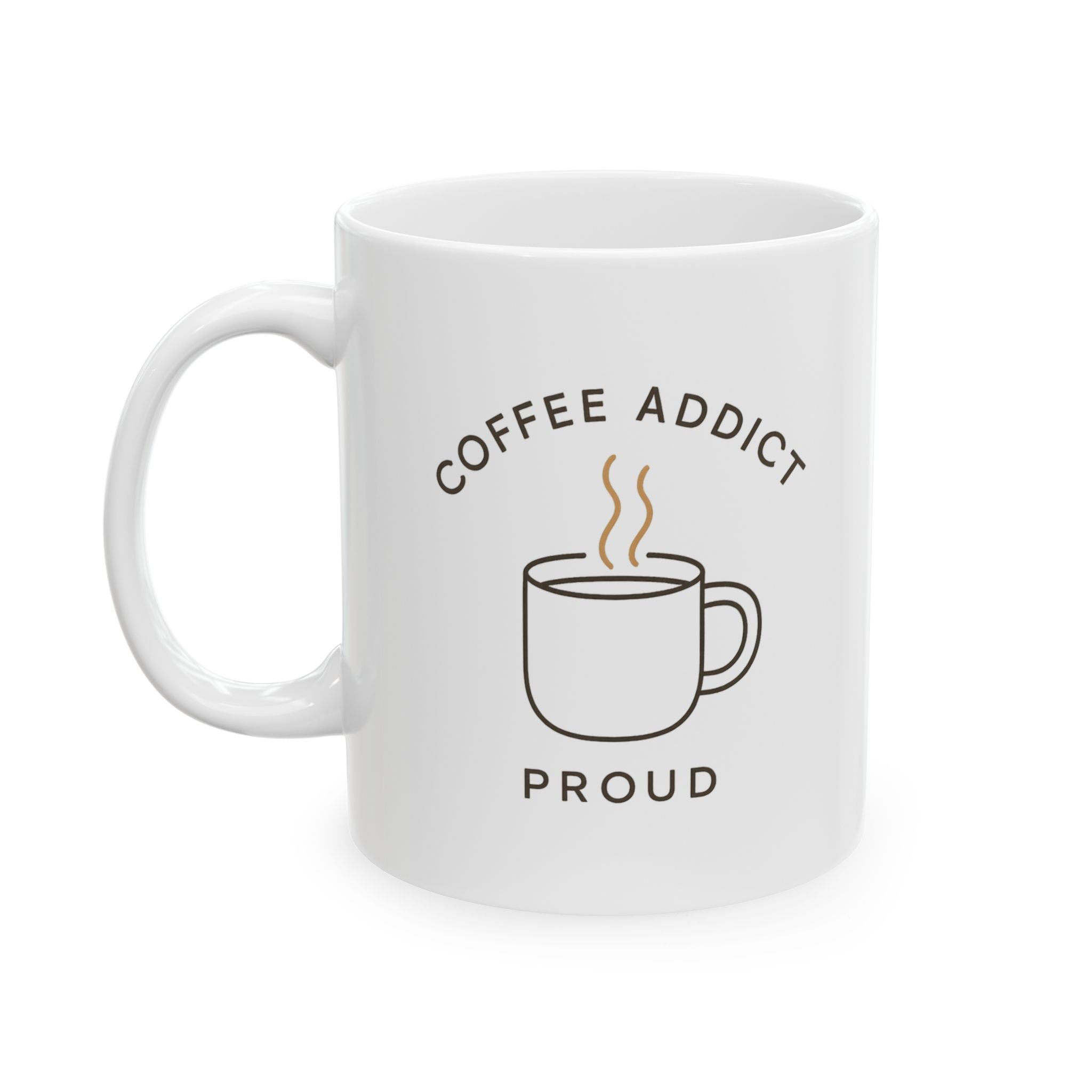 Coffee Addict First Step Admitting It Done Coffee Mug | Funny Coffee Gift | Ceramic Mug