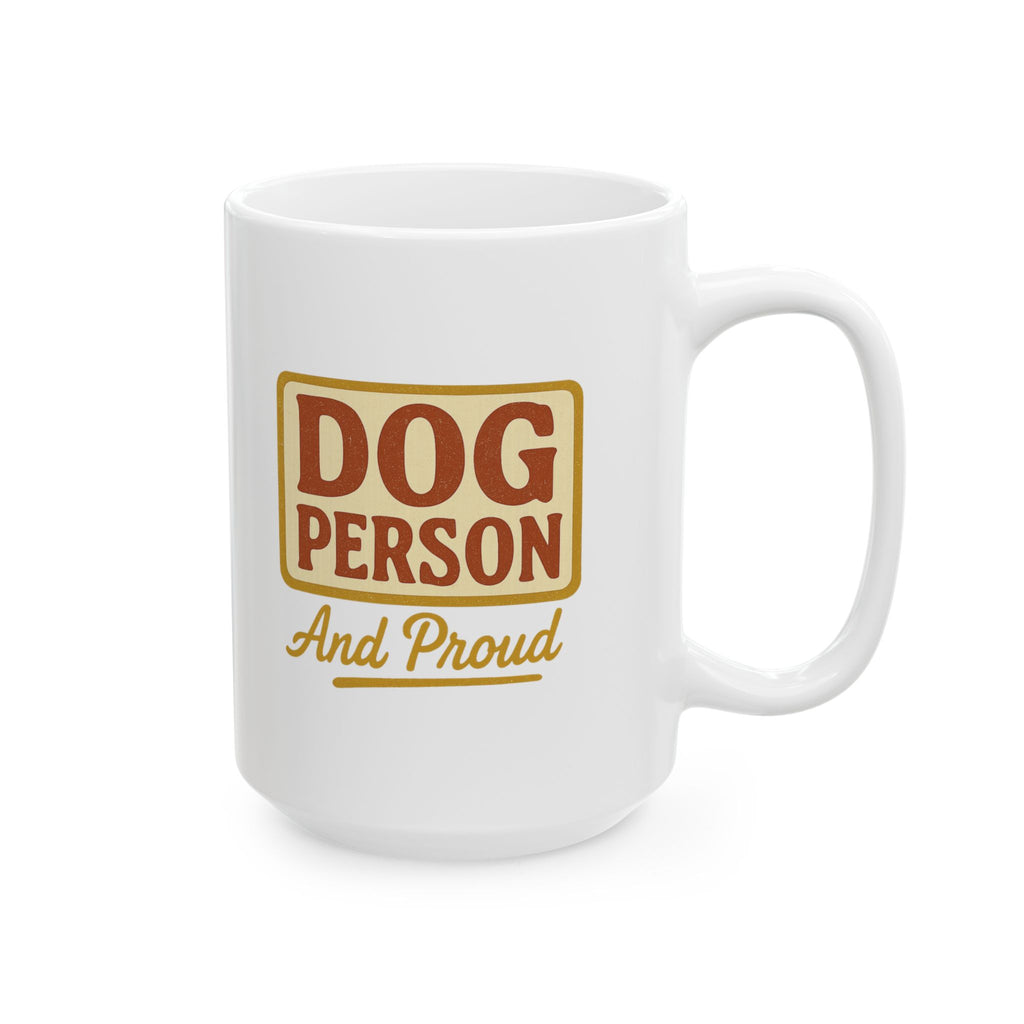 100 Percent Dog Person Do Not Adjust Coffee Mug | Funny Dog Gift | Ceramic Mug