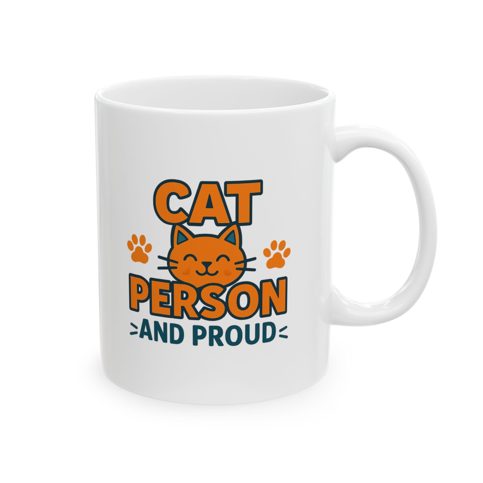 Confirmed Cat Person Since Birth Coffee Mug | Cat Appreciation Gift | Ceramic Mug