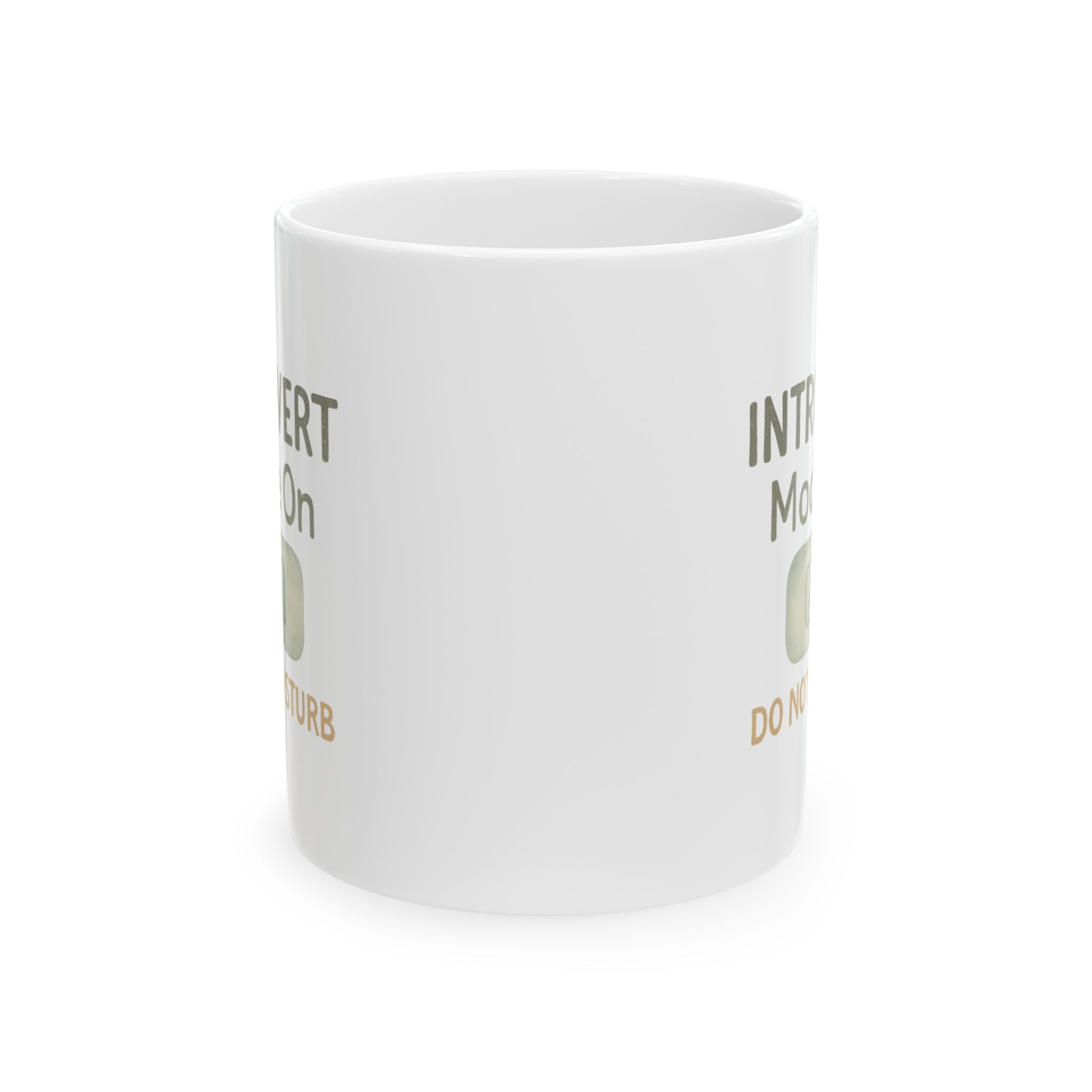 Introvert Mode On Do Not Disturb Coffee Mug | Funny Introvert Gift | Ceramic Mug