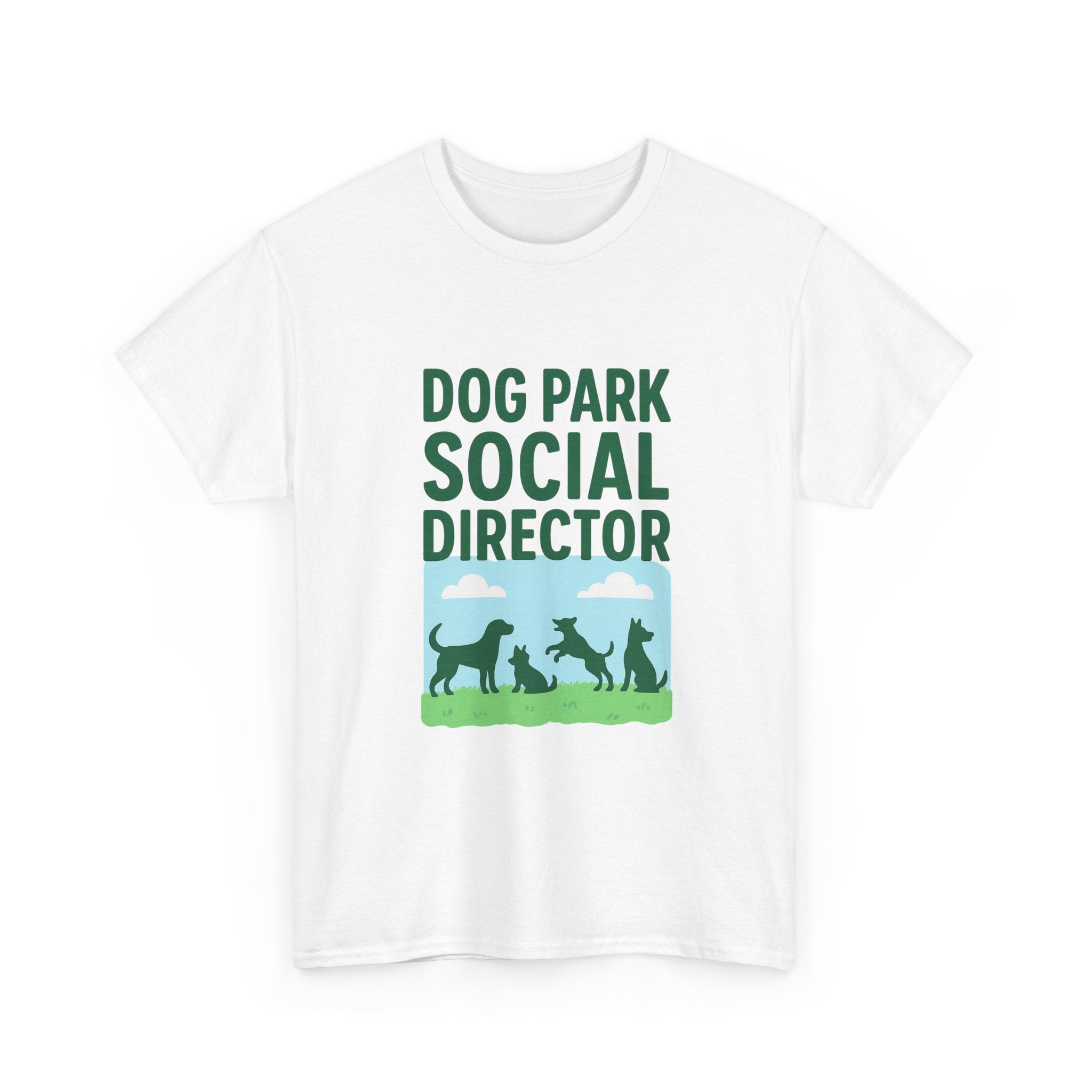 Dog Park Social Director T-Shirt | Dog Lover Gift | Graphic Tee