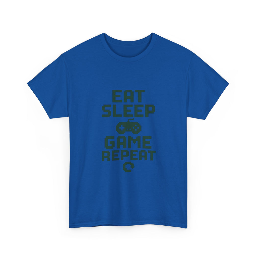Gamer Eat Sleep Game Repeat T-Shirt | Unique Gift | Graphic Tee