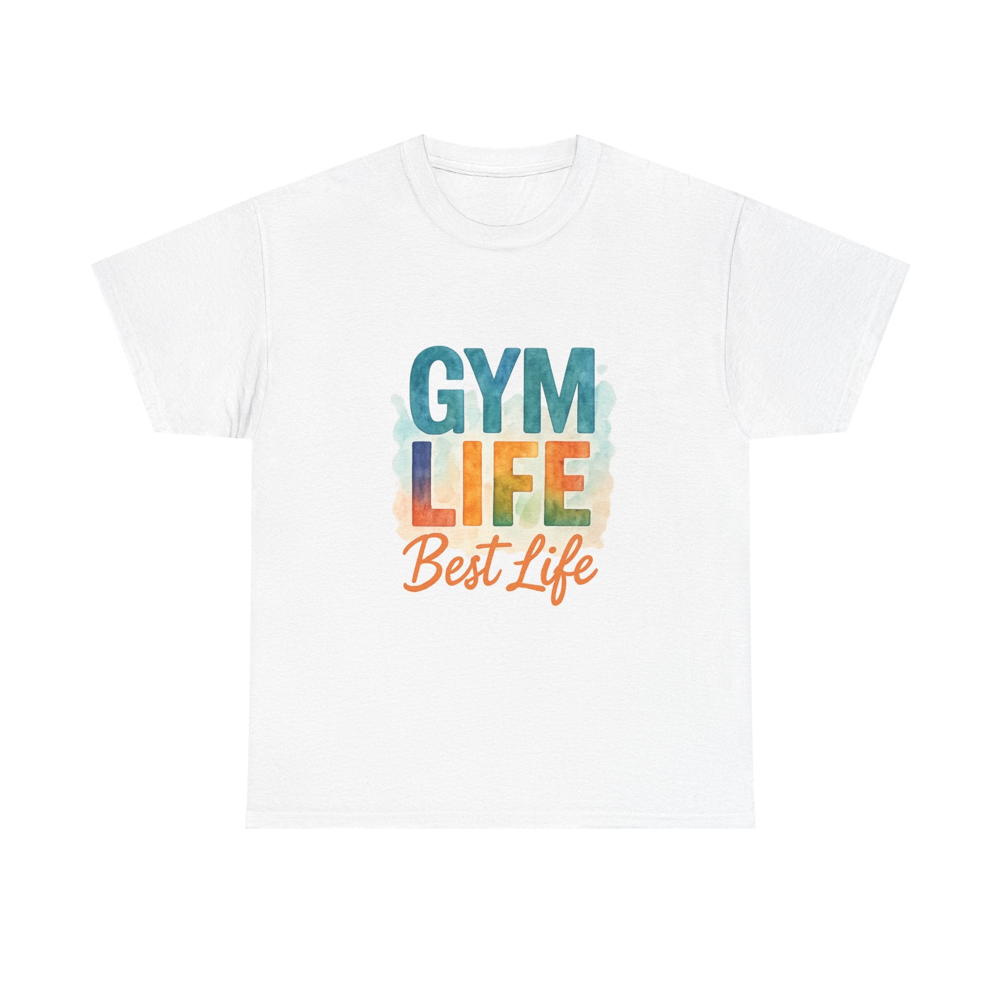 Living My Best Gym Life T-Shirt | Fitness Gift | Graphic Tee