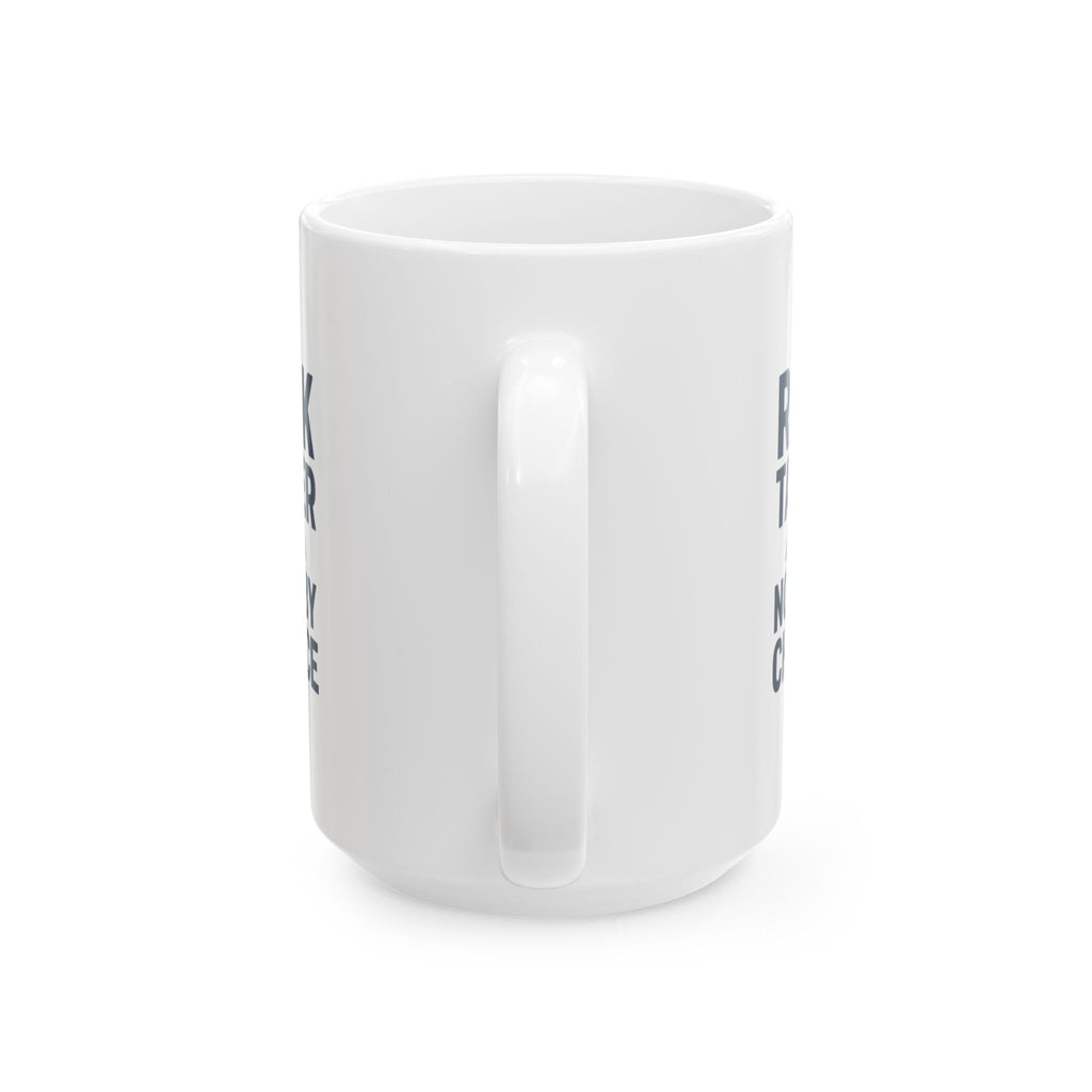 Insurance Agent Risk Taker Not By Choice Coffee Mug | Unique Gift | Ceramic Mug