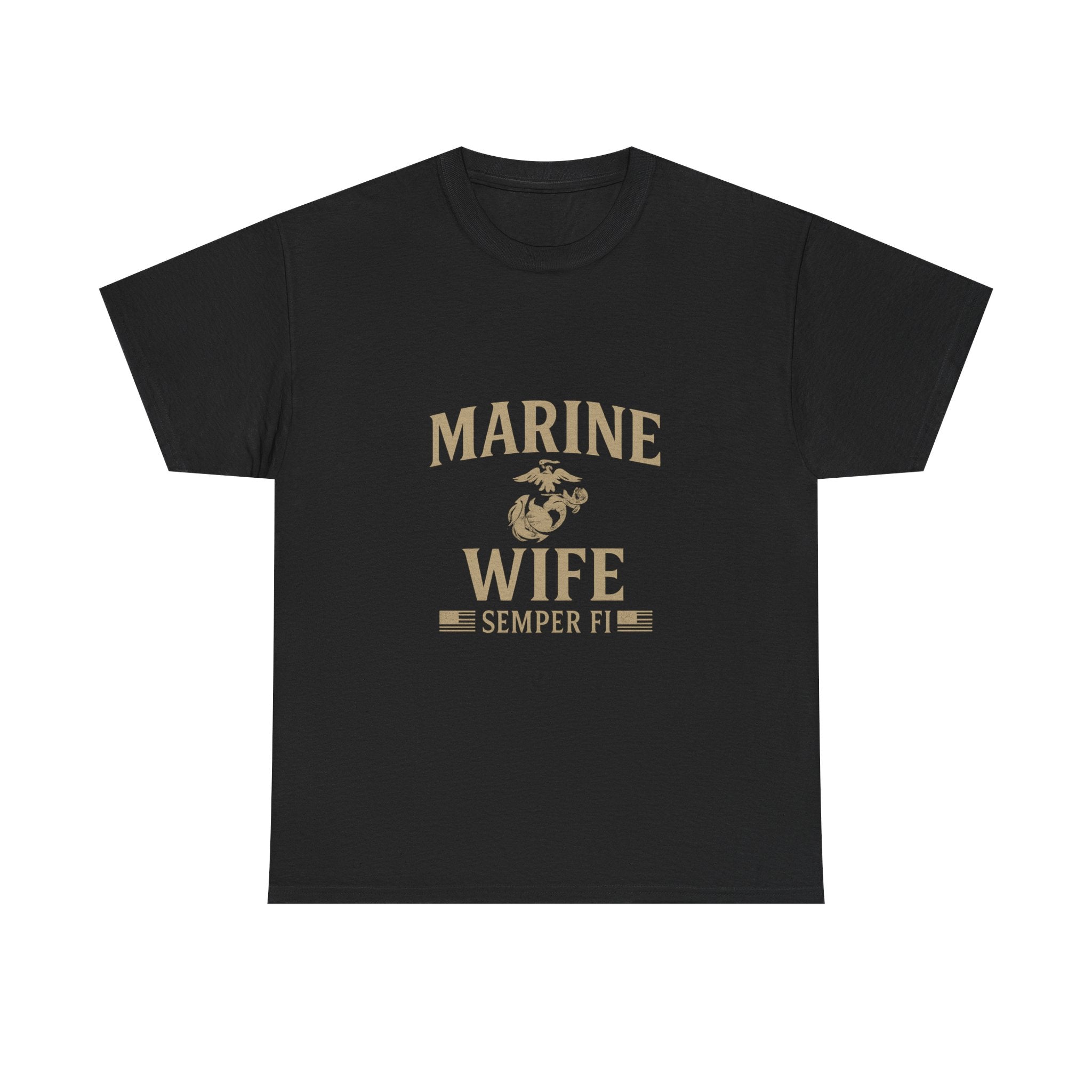 Marine Wife Semper Fi Military T-Shirt | Unique Gift | Graphic Tee