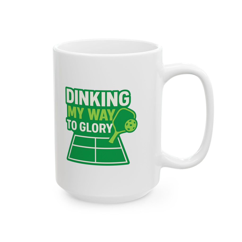 Pickleball Grandma Dinking My Way To Glory Coffee Mug | Gift for Grandma | Ceramic Mug