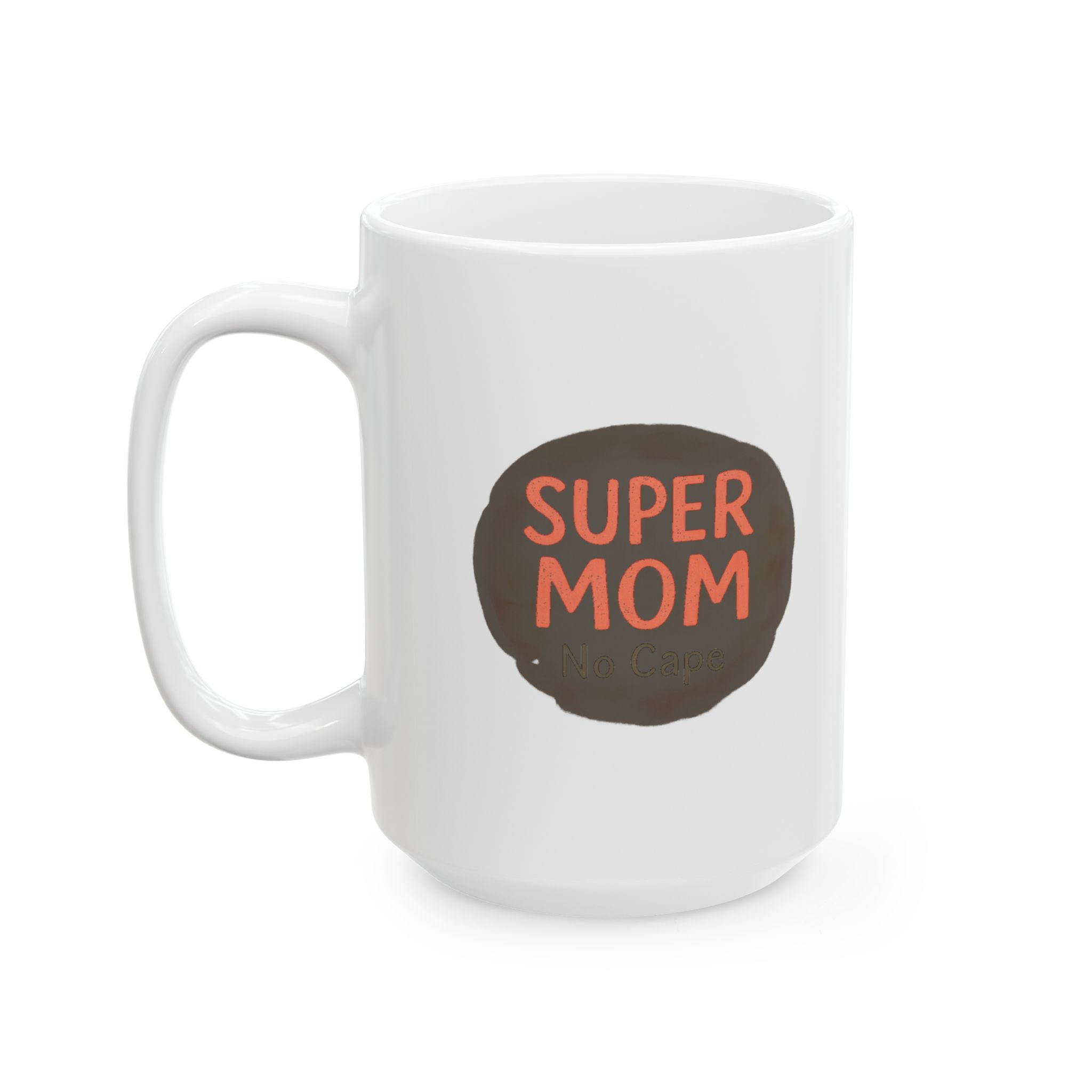 Supermom Just Add Coffee Coffee Mug | Mom Humor Gift | Ceramic Mug