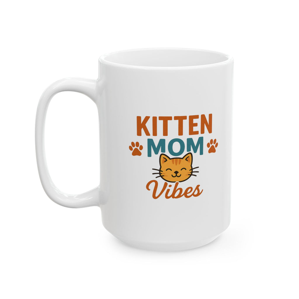 Kitten Whisperer On Duty Coffee Mug | Funny Cat Lover Gift | Ceramic Mug