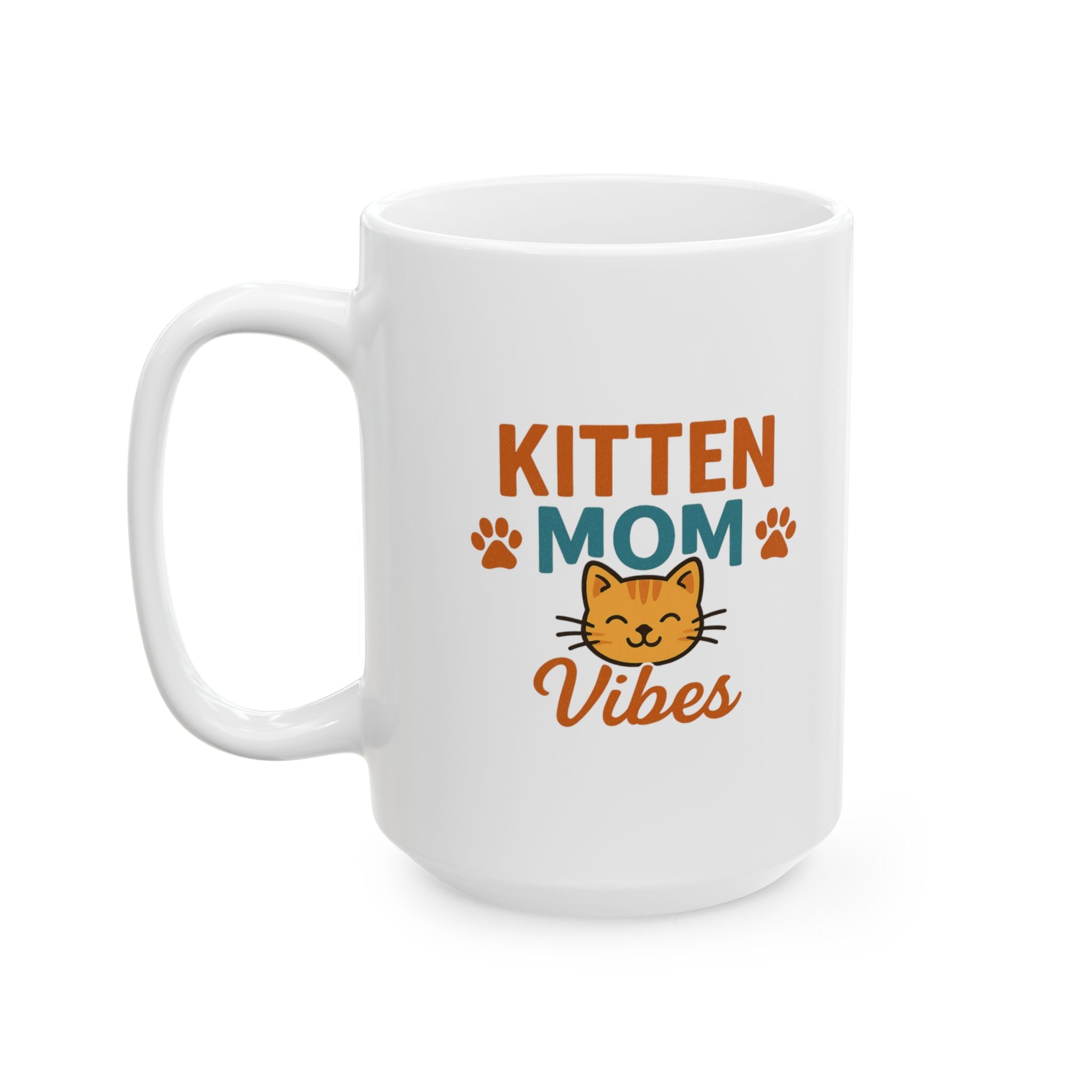 Kitten Whisperer On Duty Coffee Mug | Funny Cat Lover Gift | Ceramic Mug