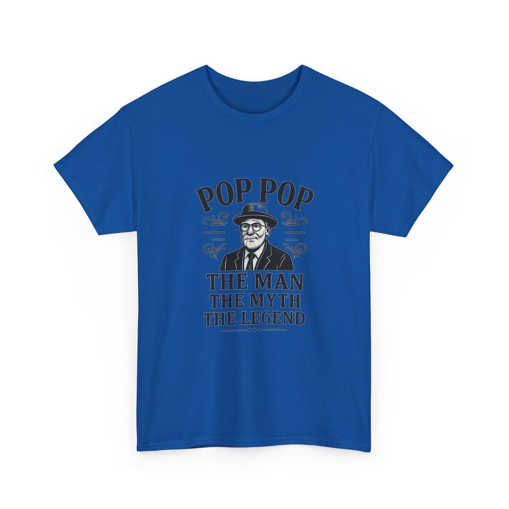 Pop Pop The Man The Myth Grandfather T-Shirt | Unique Gift | Graphic Tee