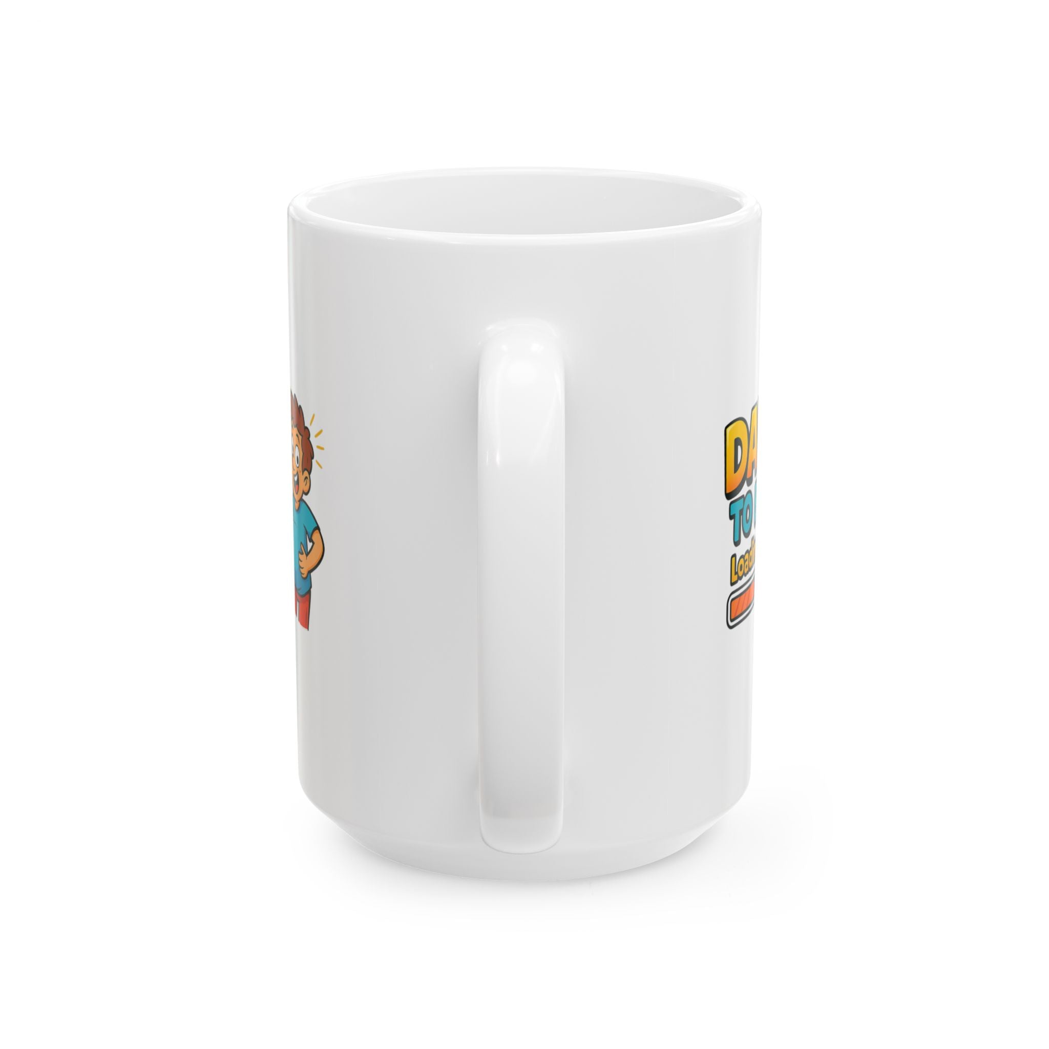 Future Dad Leveling Up Coffee Mug | Expecting Father Gift | Ceramic Mug