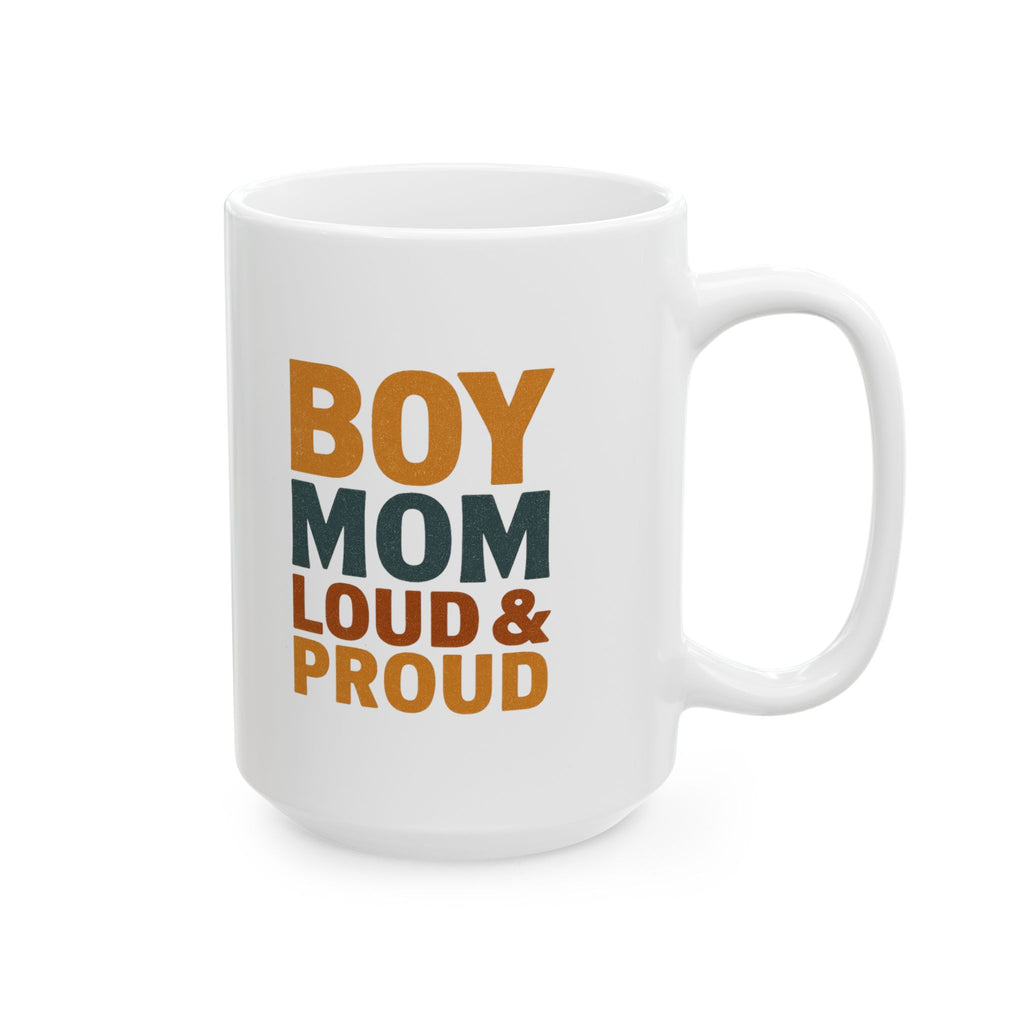 Blessed Boy Mom Needs Coffee Coffee Mug | Boy Mom Humor | Ceramic Mug