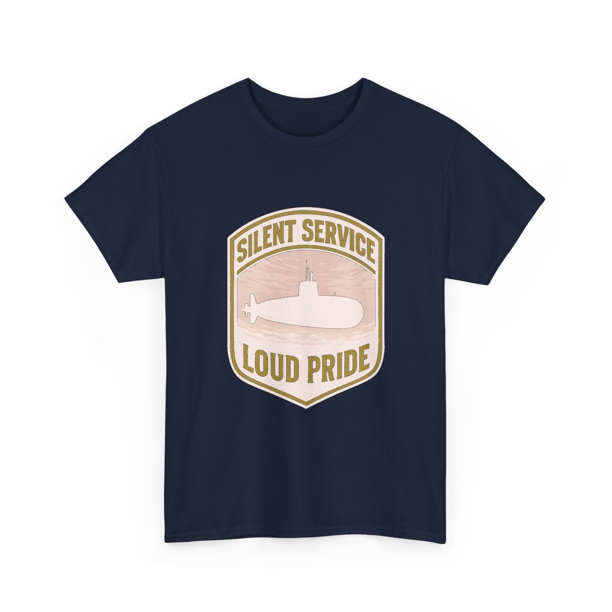 Submarine Veteran Silent Service Loud Pride T-Shirt