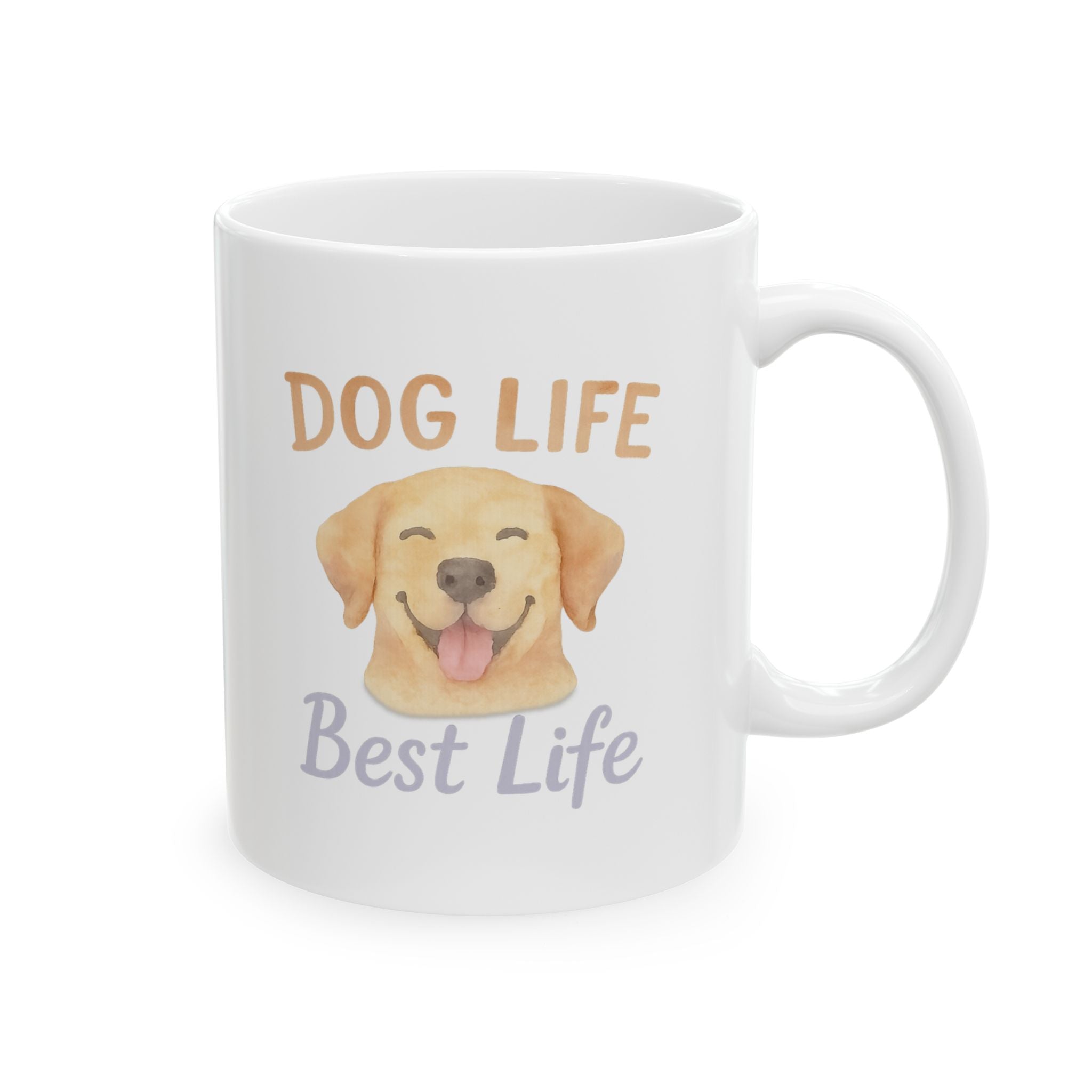 Dog Life Every Day No Regrets Coffee Mug | Dog Lover Gift | Ceramic Mug