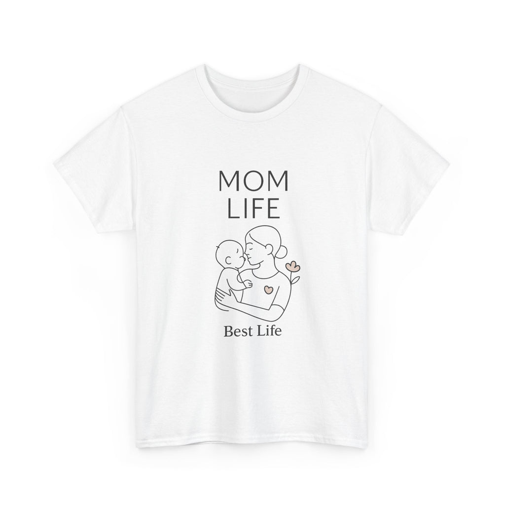Mom Life Best Life Period T-Shirt | Mom Humor Gift | Graphic Tee