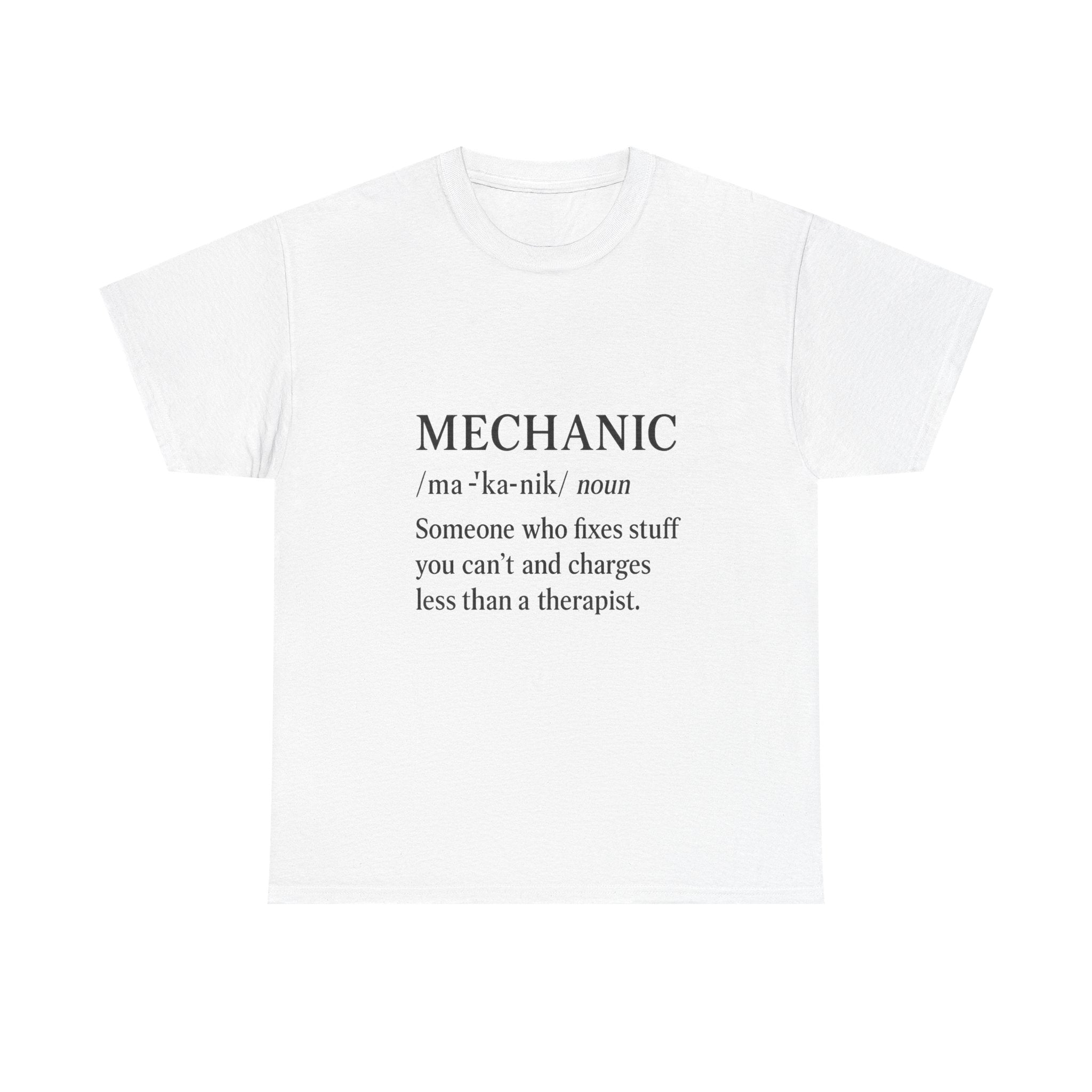 Mechanic Definition Funny Profession T-Shirt | Mechanic Gift | Graphic Tee