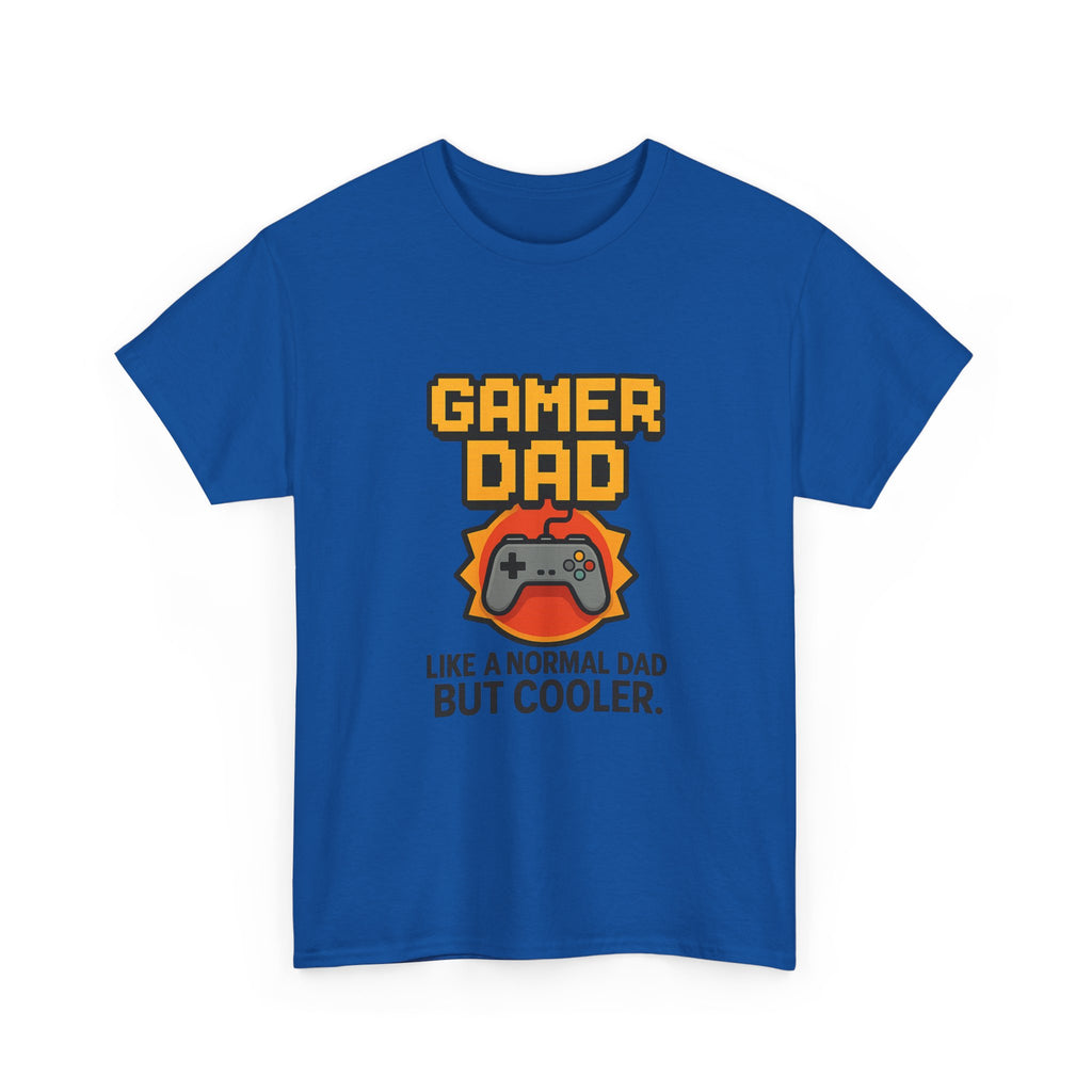 Gamer Dad Like A Normal Dad But Cooler T-Shirt | Gift for Dad | Graphic Tee