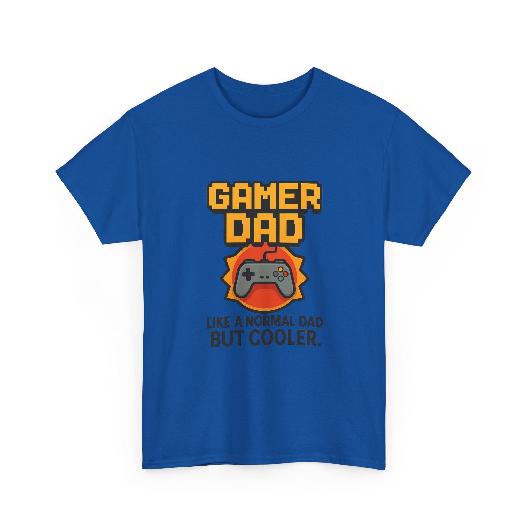 Gamer Dad Like A Normal Dad But Cooler T-Shirt | Gift for Dad | Graphic Tee