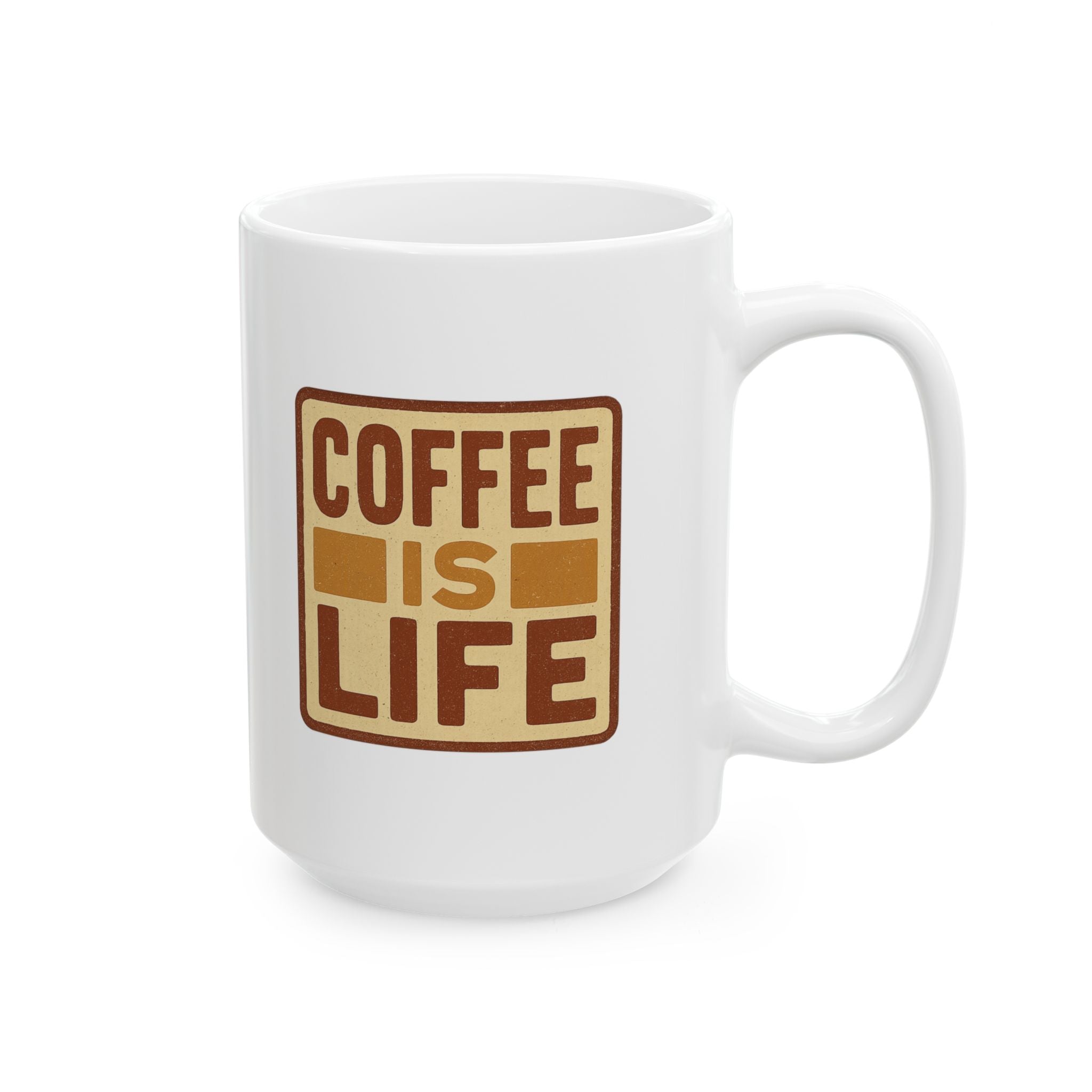 Coffee Is Life Science Agrees Coffee Mug | Funny Coffee Gift | Ceramic Mug