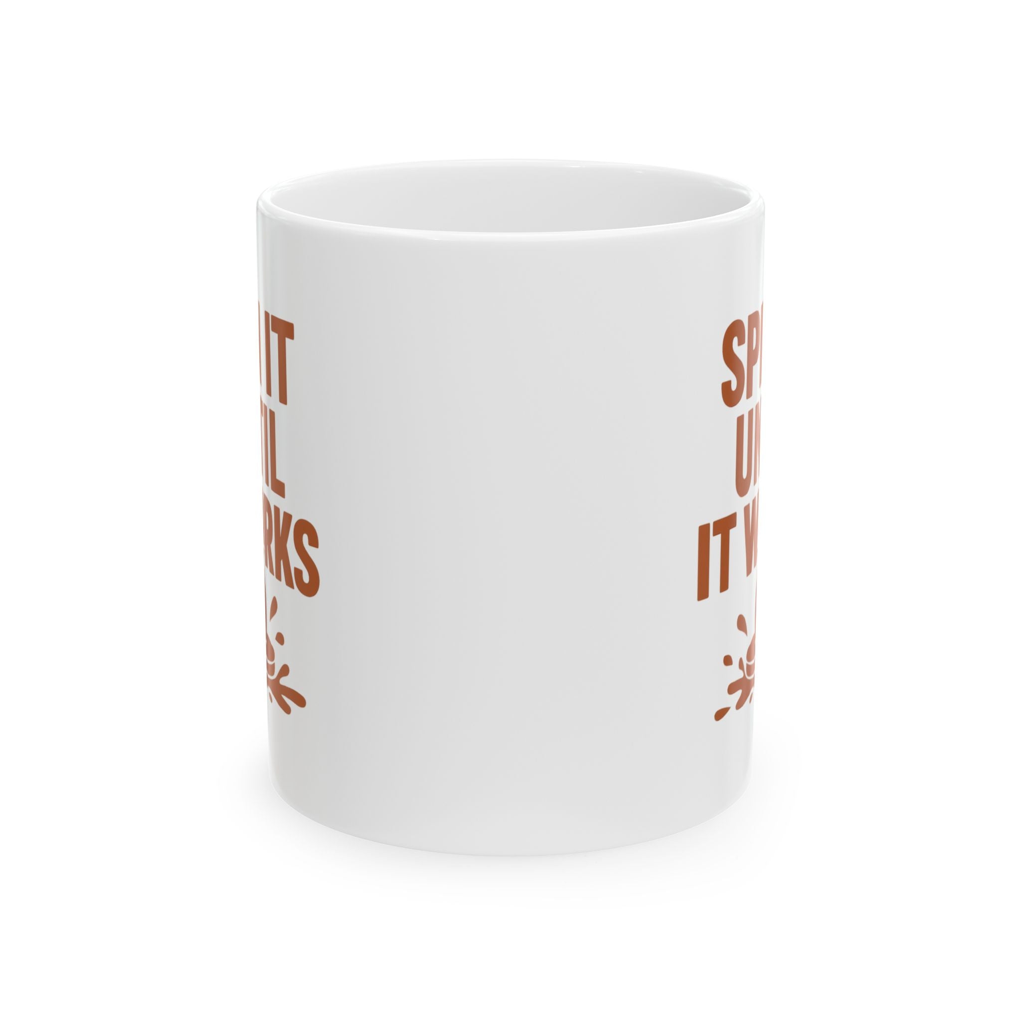 Pottery Wheel Addict Spin It Until It Works Coffee Mug | Unique Gift | Ceramic Mug