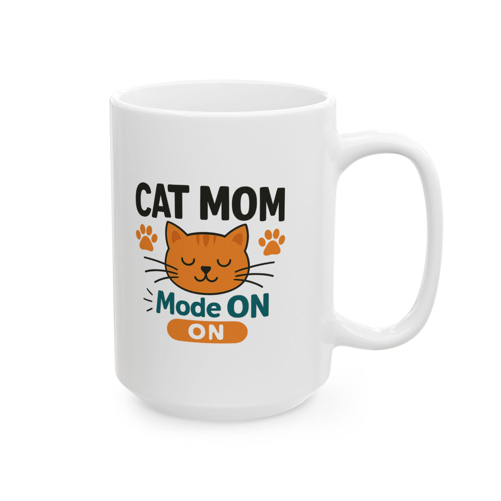 My Cat Is My Therapist Coffee Mug | Funny Cat Mom Gift | Ceramic Mug