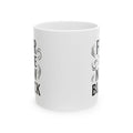 Dog Mom Fur Is The New Black Coffee Mug | Dog Lover Gift | Ceramic Mug