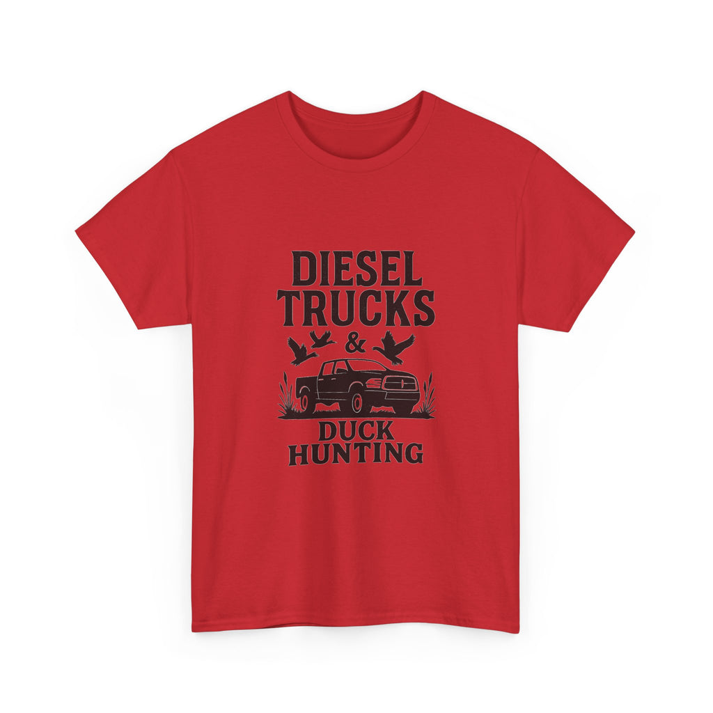 Diesel Trucks And Duck Hunting Country T-Shirt | Unique Gift | Graphic Tee
