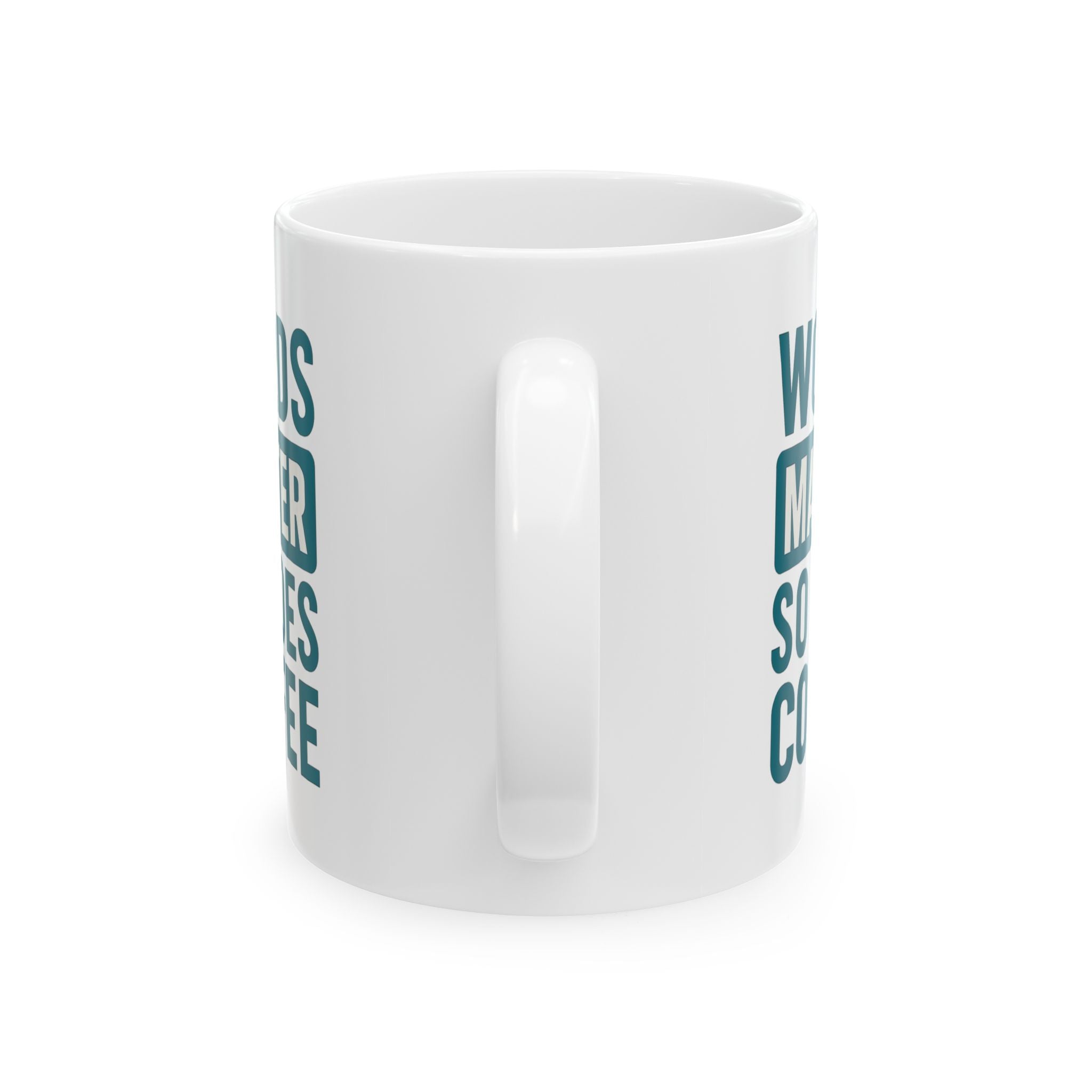 Speech Therapist Words Matter So Does Coffee Coffee Mug | Coffee Lover Gift | Ceramic Mug