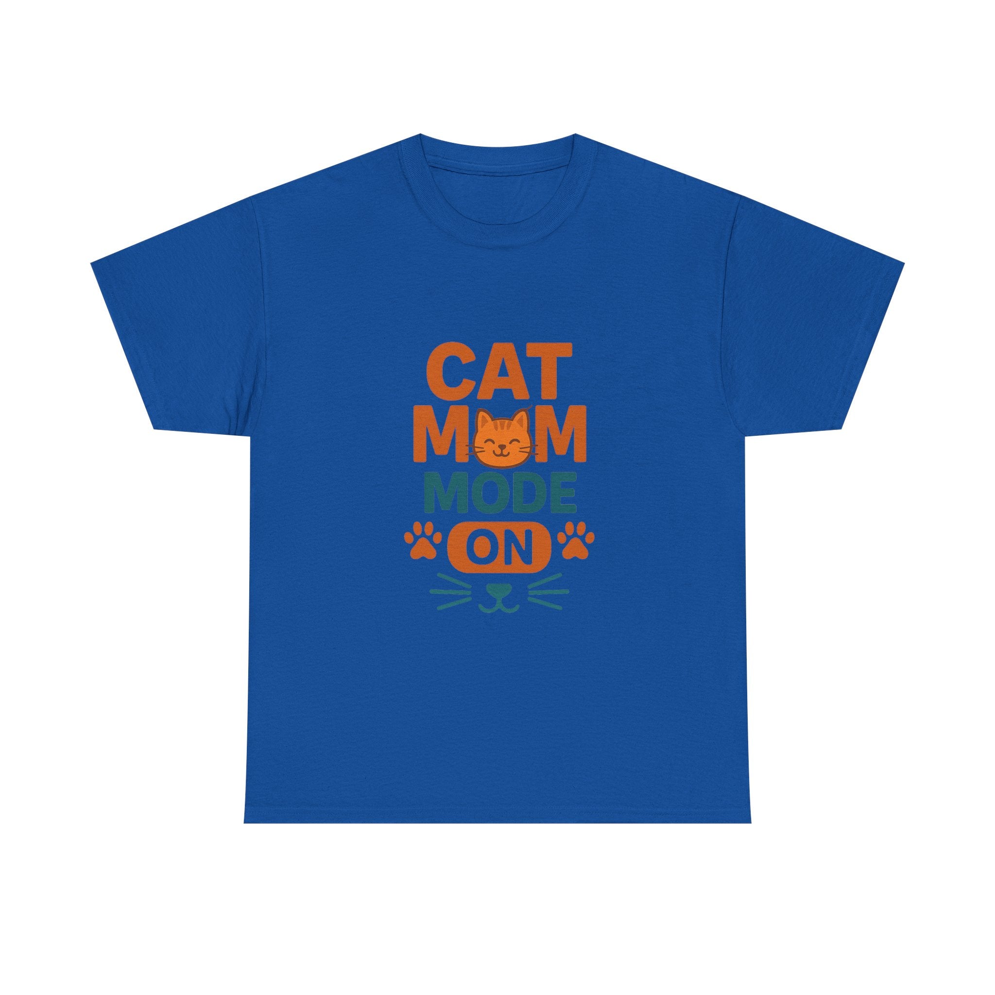 Cat Mom Mode On T-Shirt | Funny Cat Gift | Graphic Tee