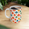 Woodland Mushroom Coffee Mug | Unique Gift | Ceramic Mug