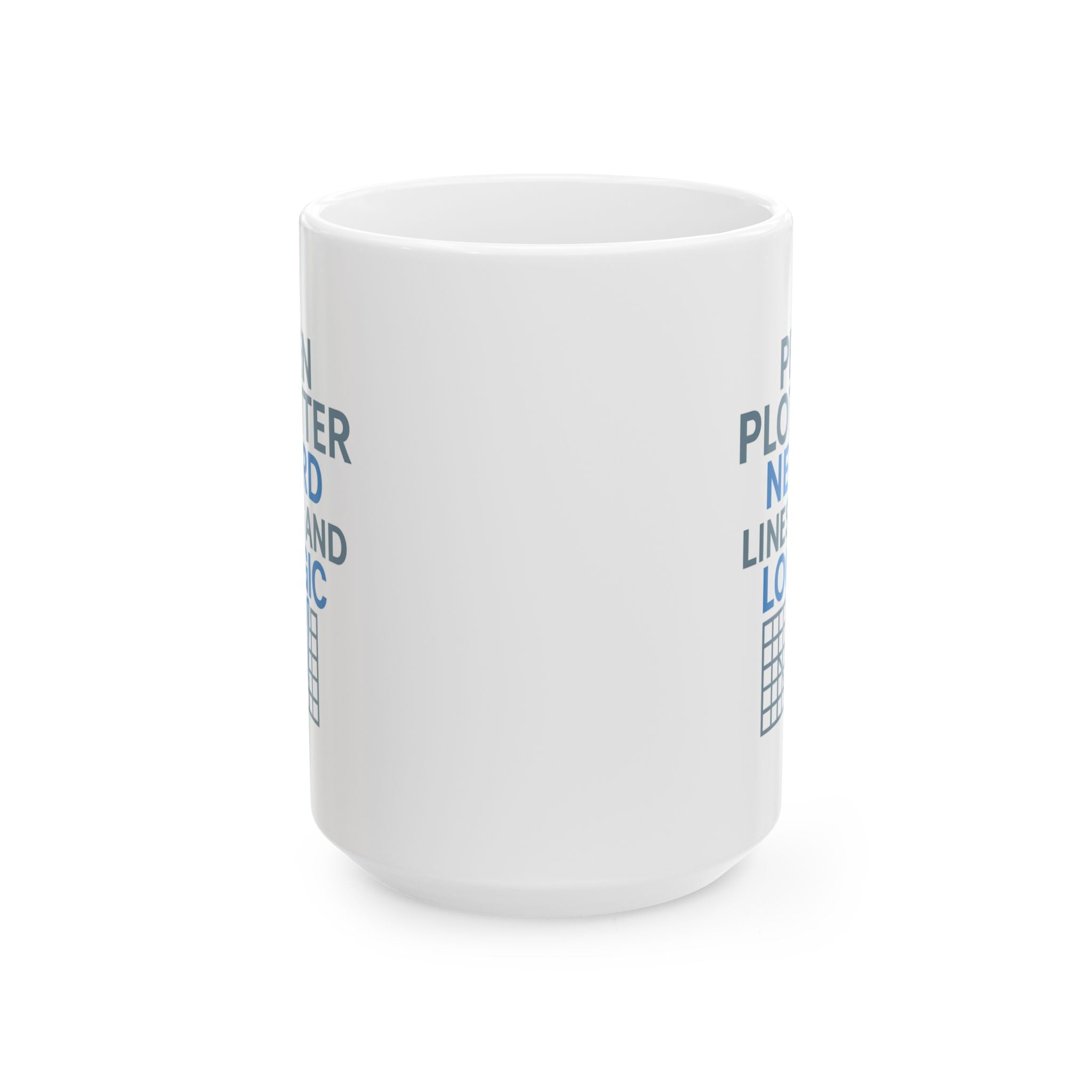 Pen Plotter Nerd Lines And Logic Beautiful Coffee Mug | Unique Gift | Ceramic Mug