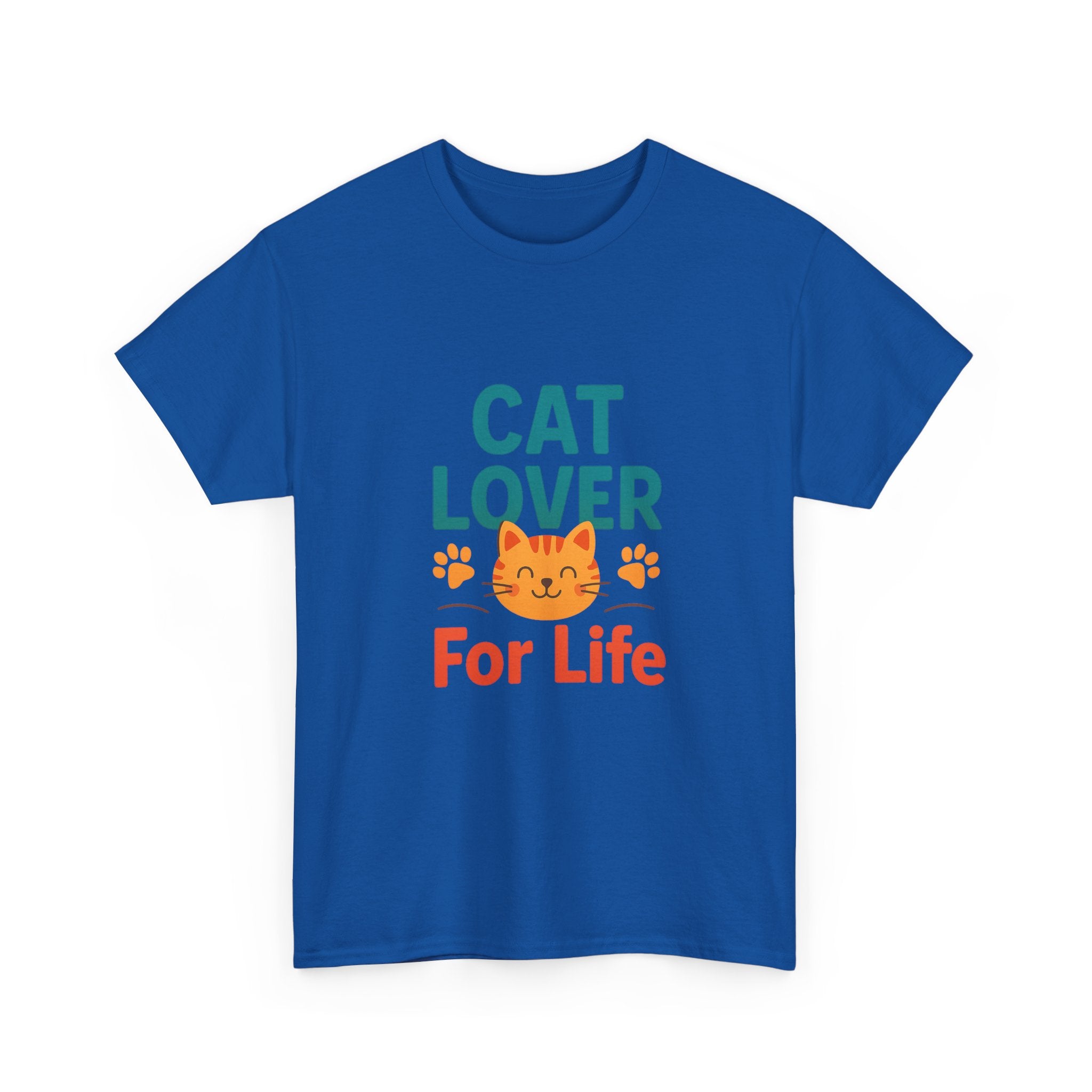 Cat Lover Powered By Caffeine And Purrs T-Shirt | Gift For Her | Graphic Tee
