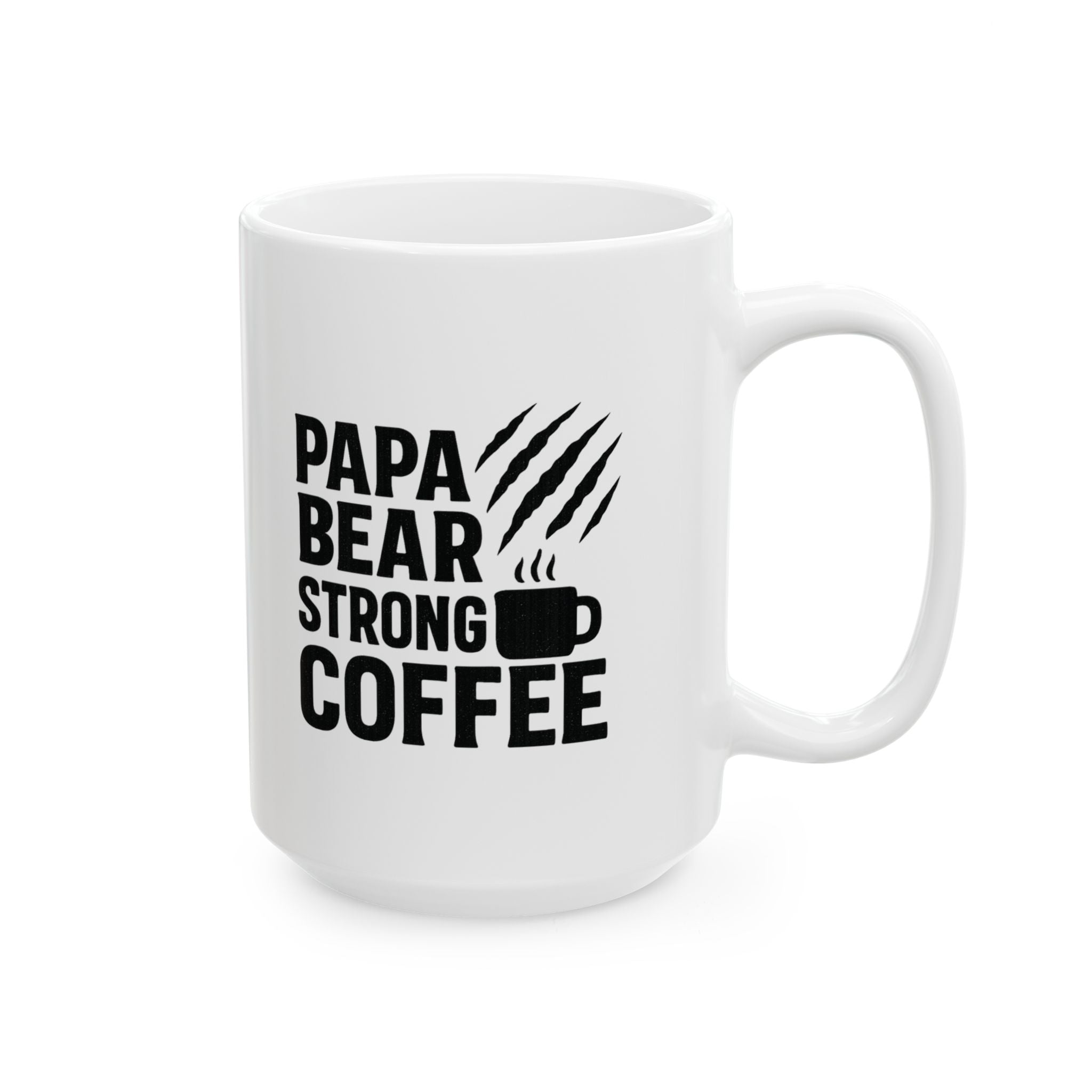 Papa Bear Strong Coffee Coffee Mug | Coffee Lover Gift | Ceramic Mug