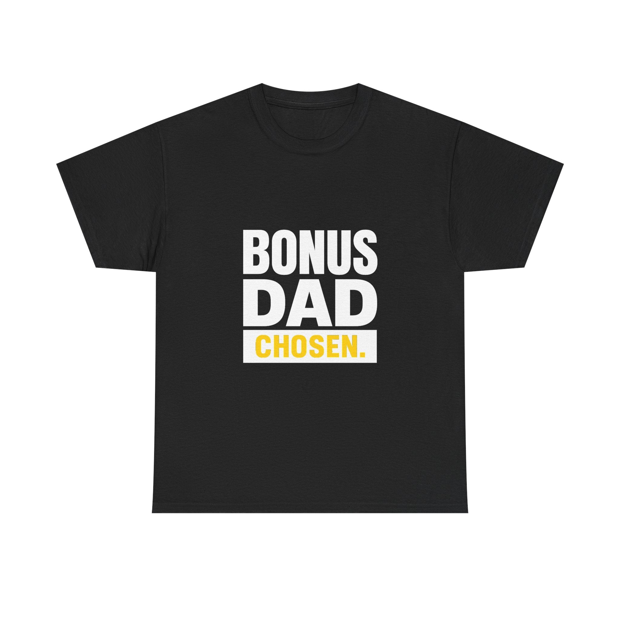 Bonus Dad Showing Up Every Single Day T-Shirt | Stepfather Gift | Graphic Tee