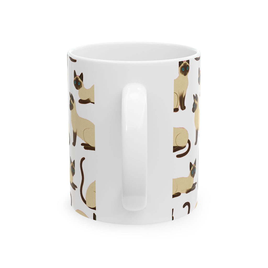 Siamese Cat Coffee Mug | Cat Lover Gift | Ceramic Mug